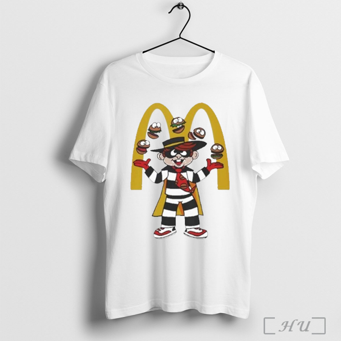 Hamburglar Juggling Burgers T Shirt Sweatshirt