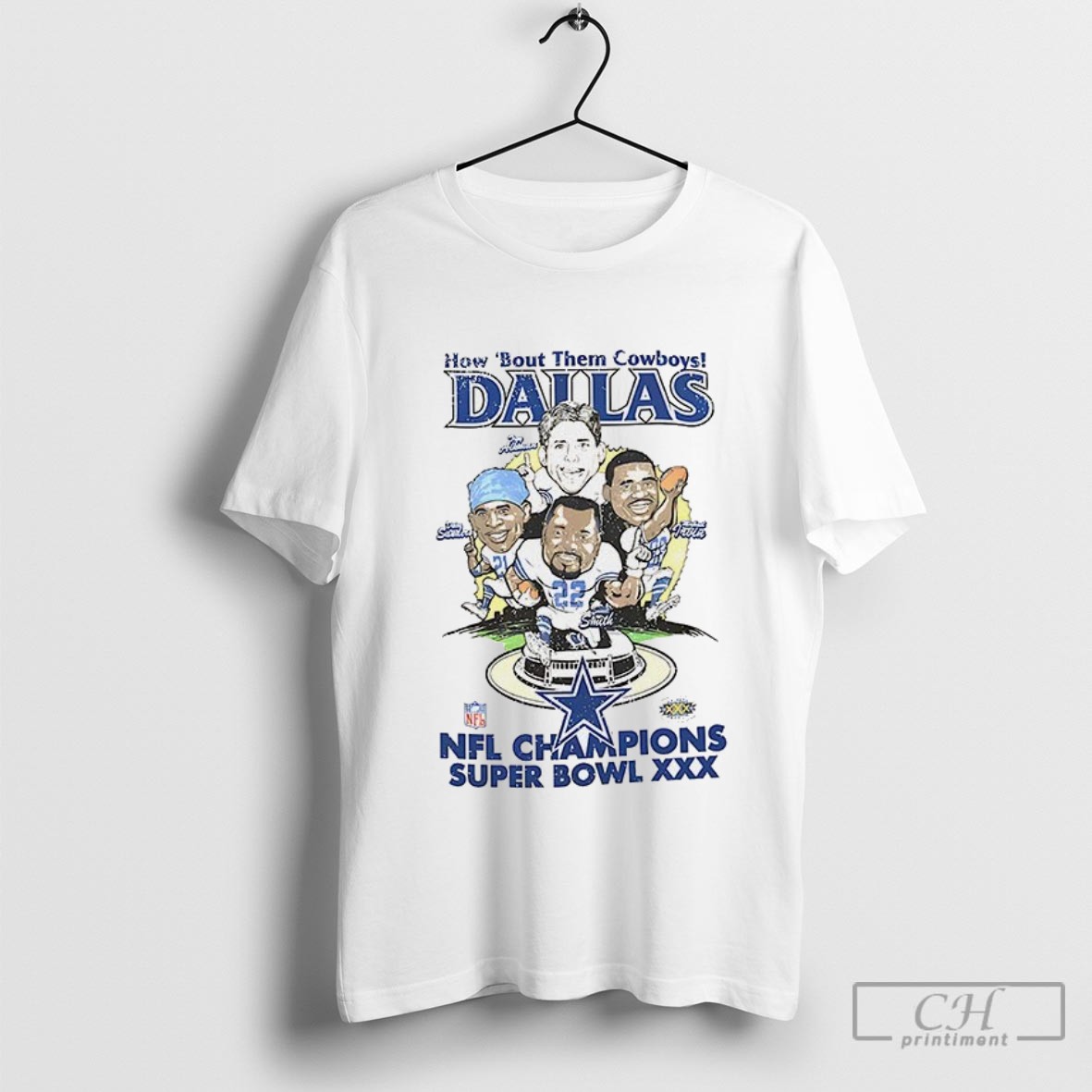 How Bout Them Cowboys Dallas Nfl Champions Super Bowl Xxx Retro Shirt Sweater