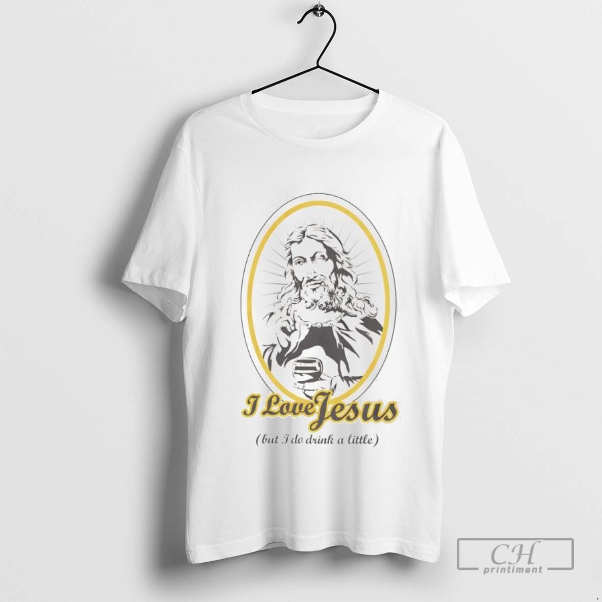 I Love Jesus But I Do Drink A Little T Shirt