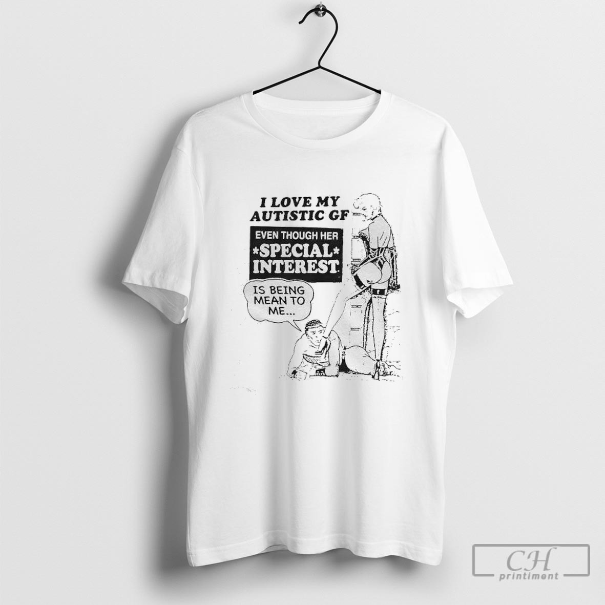 I Love My Autistic Gf Even Though Her Special Interest Is Being Mean To Me Shirt Sweater