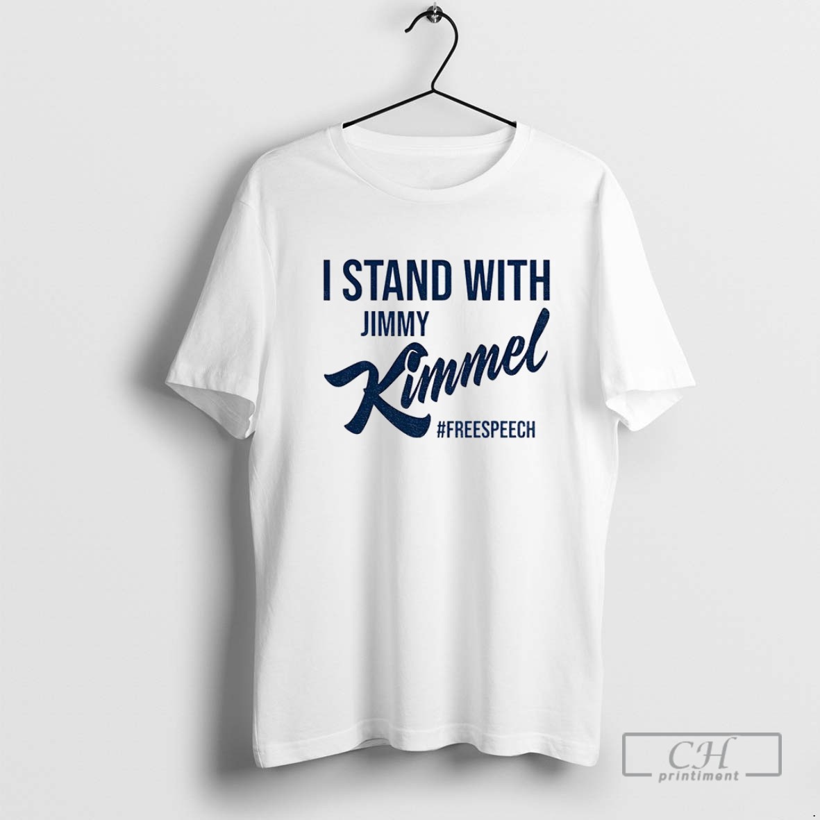 I Stand With Jimmy Kimmel Free Speech T Shirt