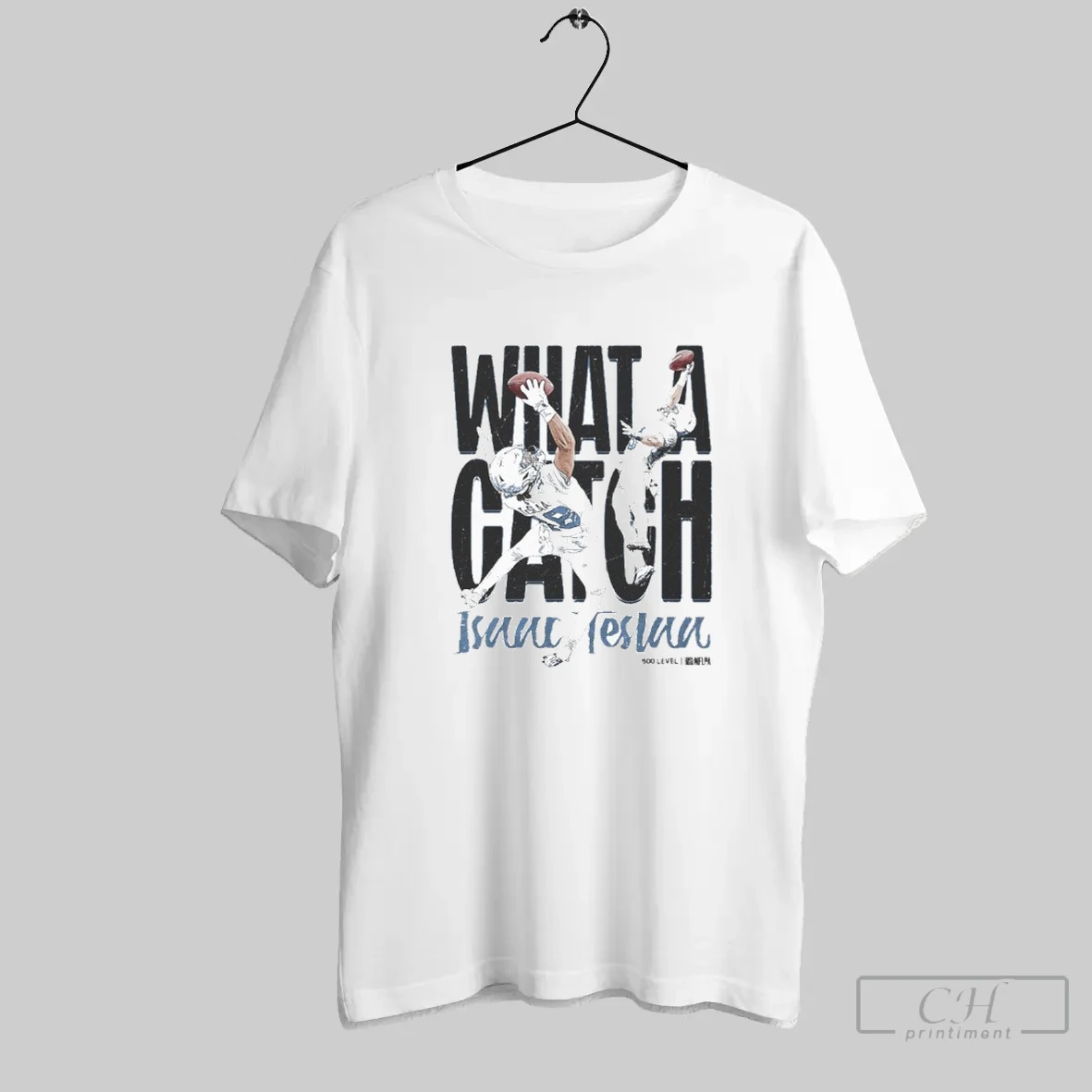 Isaac Teslaa Detroit Lions What A Catch T Shirt Shirt