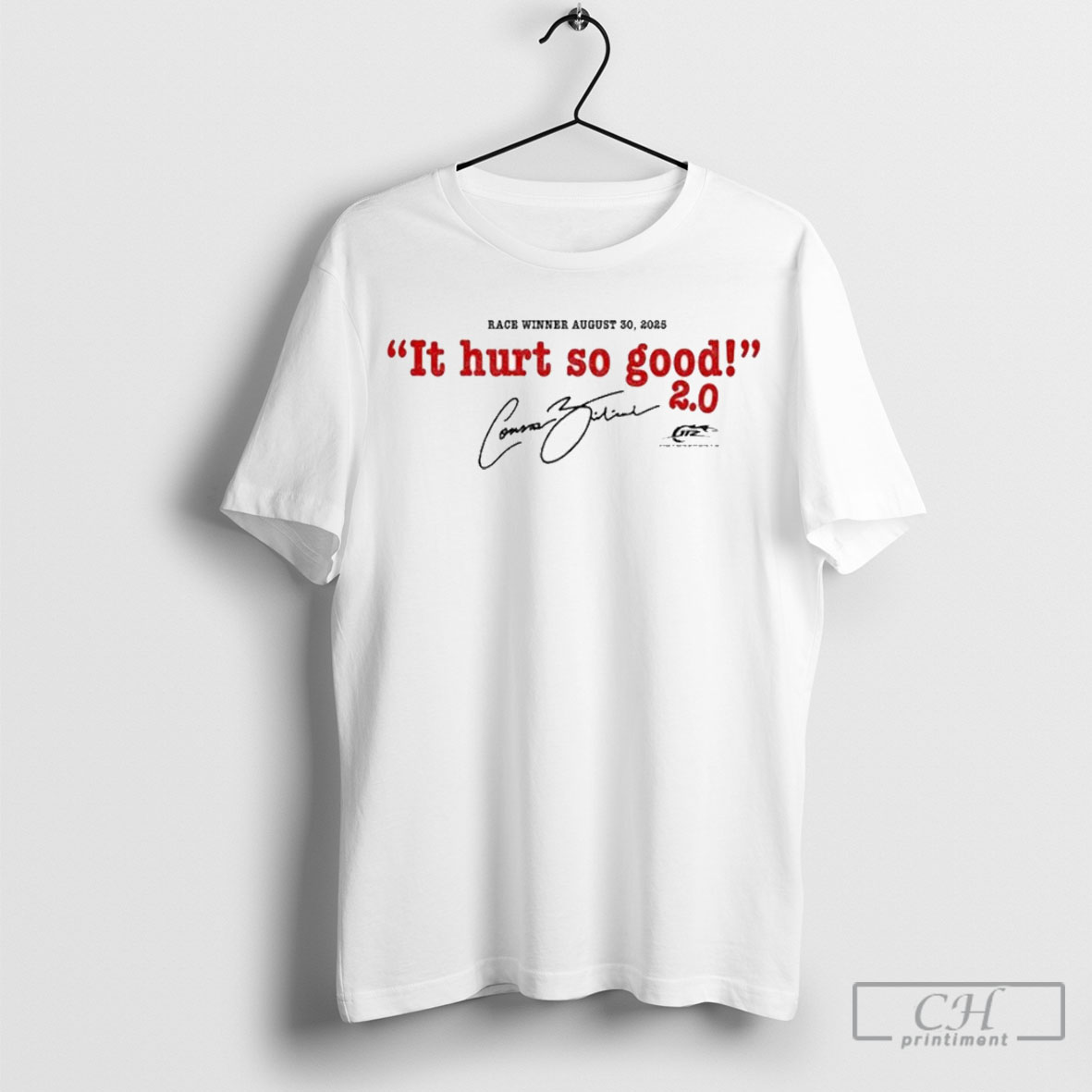 Jr Motorsports Official Team Connor Zilisch 2025 Nascar Xfinity Series Pacific Office Automation 147 Race Winner Shirt