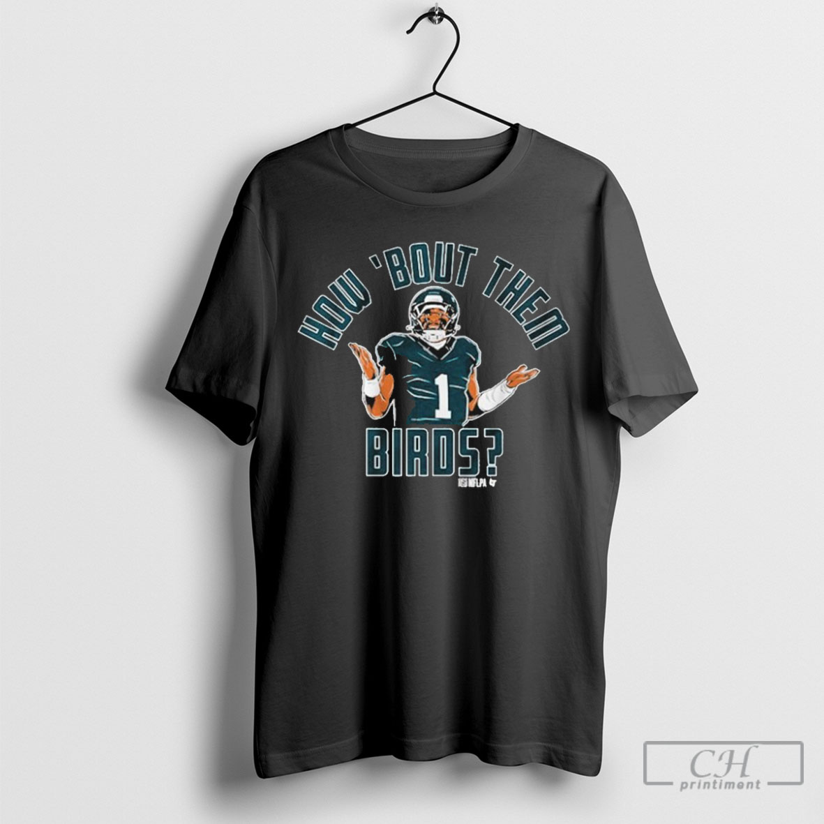Jalen Hurts How Bout Them Birds Philadelphia Eagles Philly Shirt