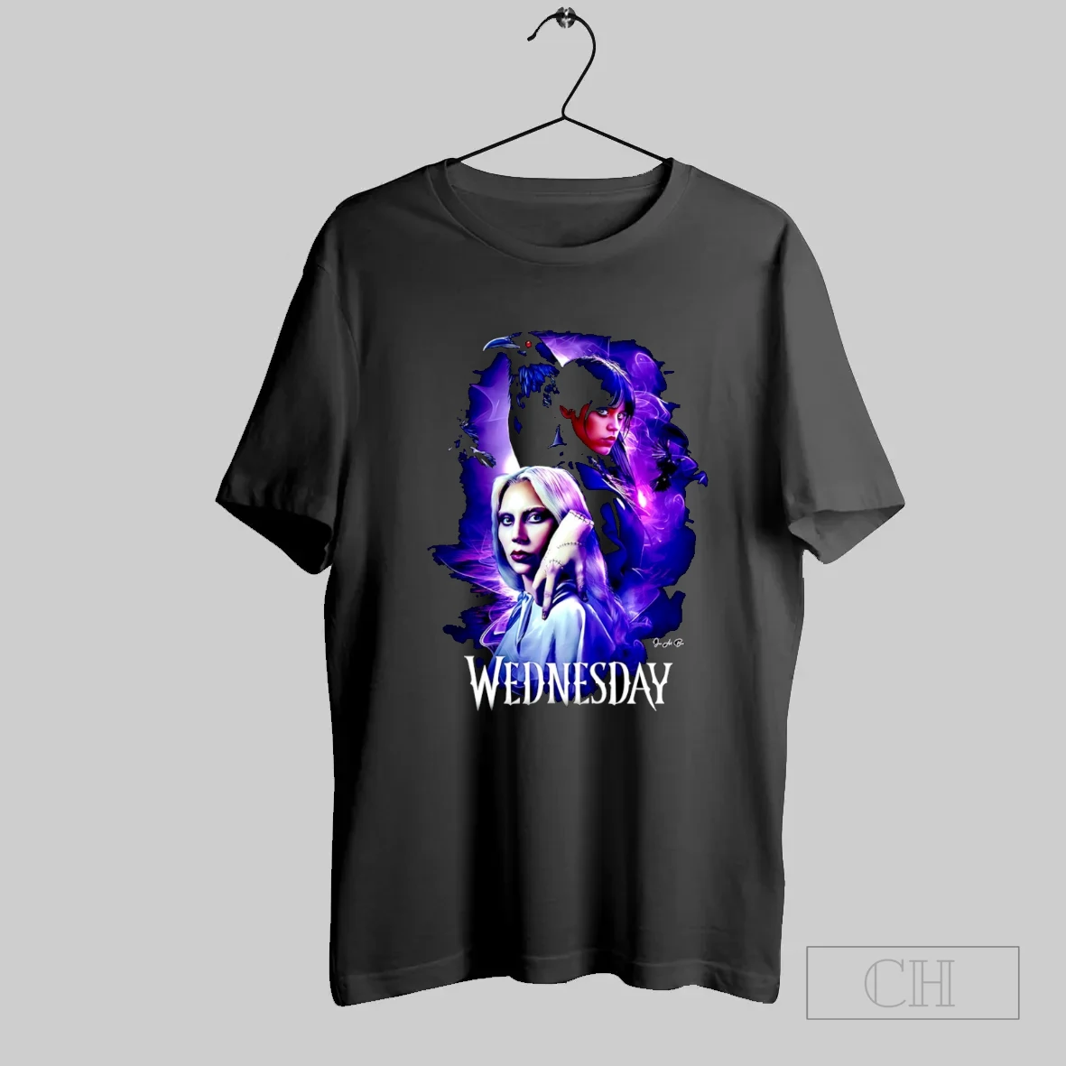 Jenna Ortega And Lady Gaga Wednesday 2 T Shirt