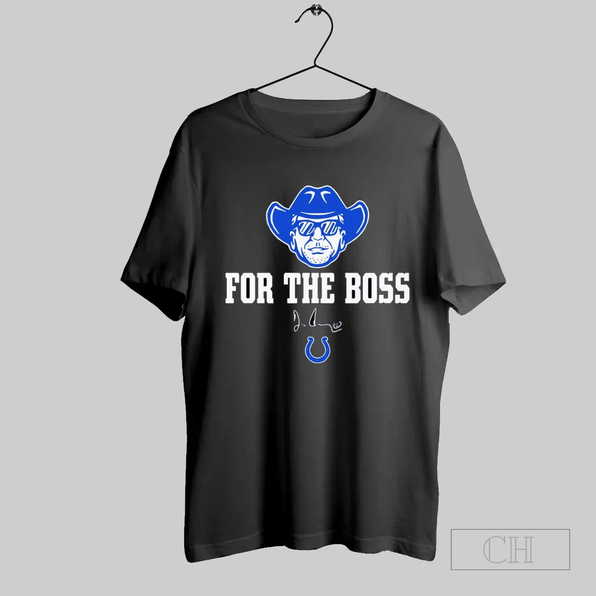 Jim Irsay Indianapolis Colts For The Boss Signature T Shirt