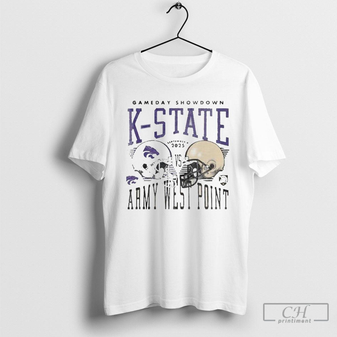 K State Wildcats Vs Army Black Knights 2025 Gameday Showdown Army West Point Shirt
