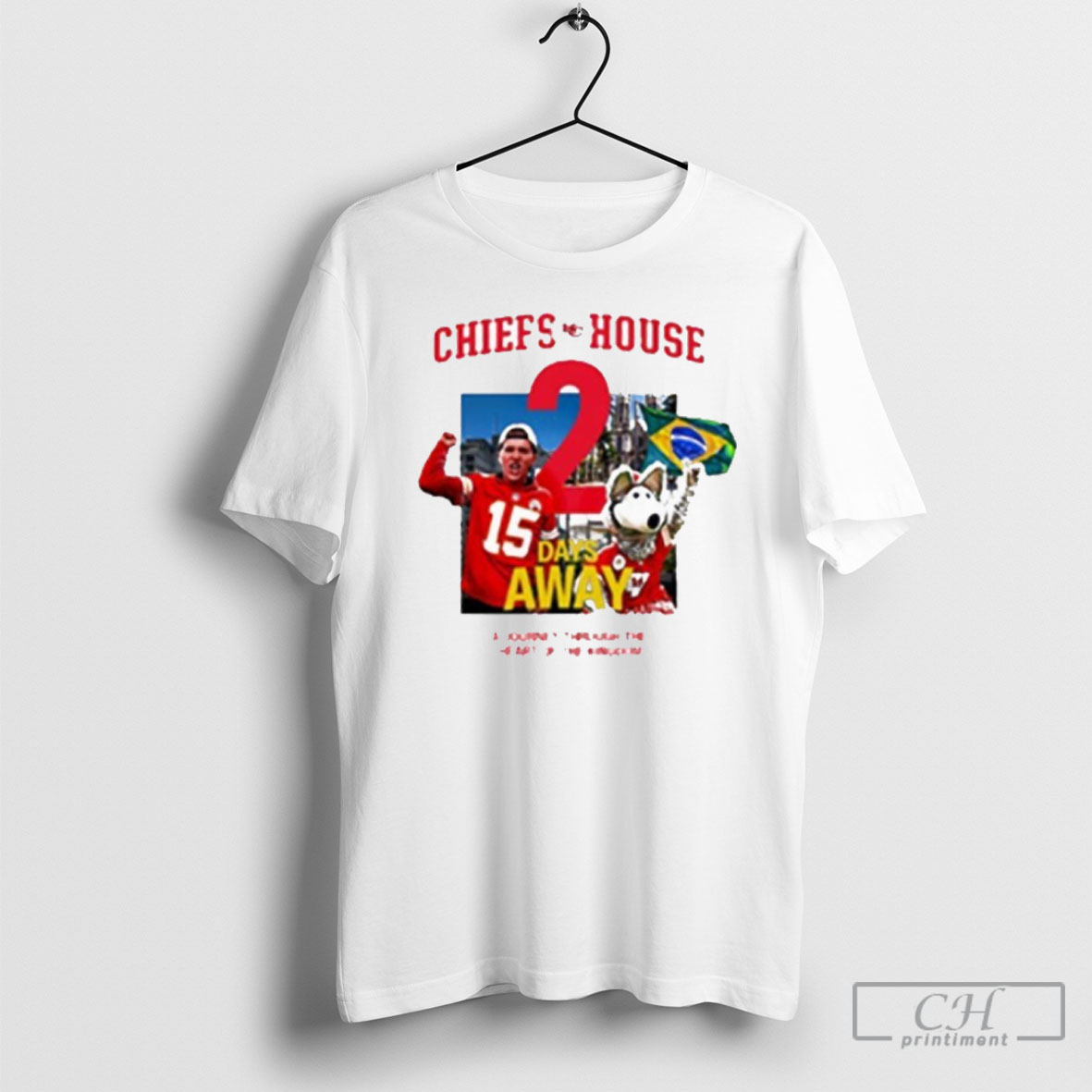 Kc Chiefs House Brazil A Journey Through The Heart Of The Kingdom Mascot Football Fans T Shirt