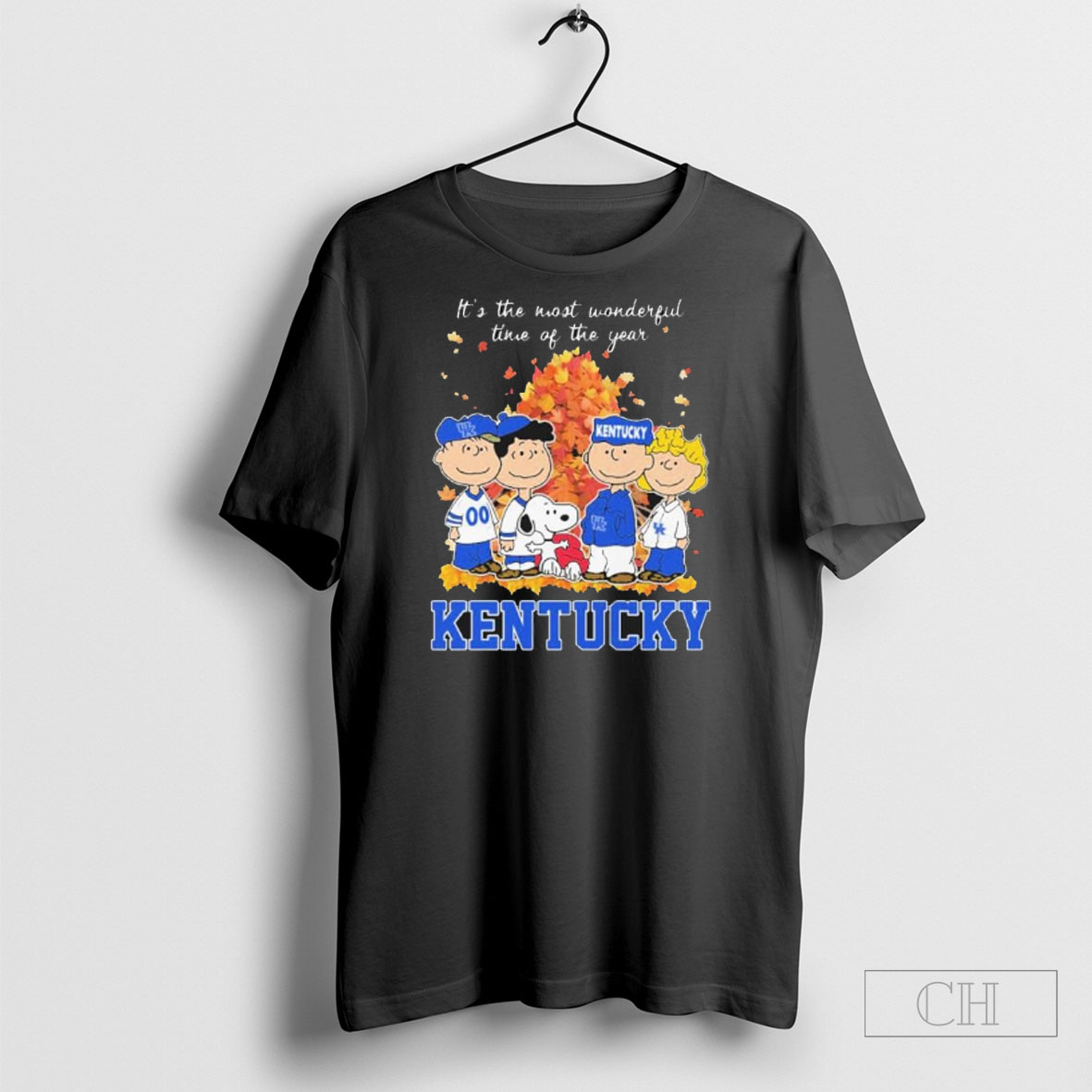 Kentucky Wildcats And Peanuts Character Its The Most Wonderful Time Of The Year Shirt Tee Hoodie