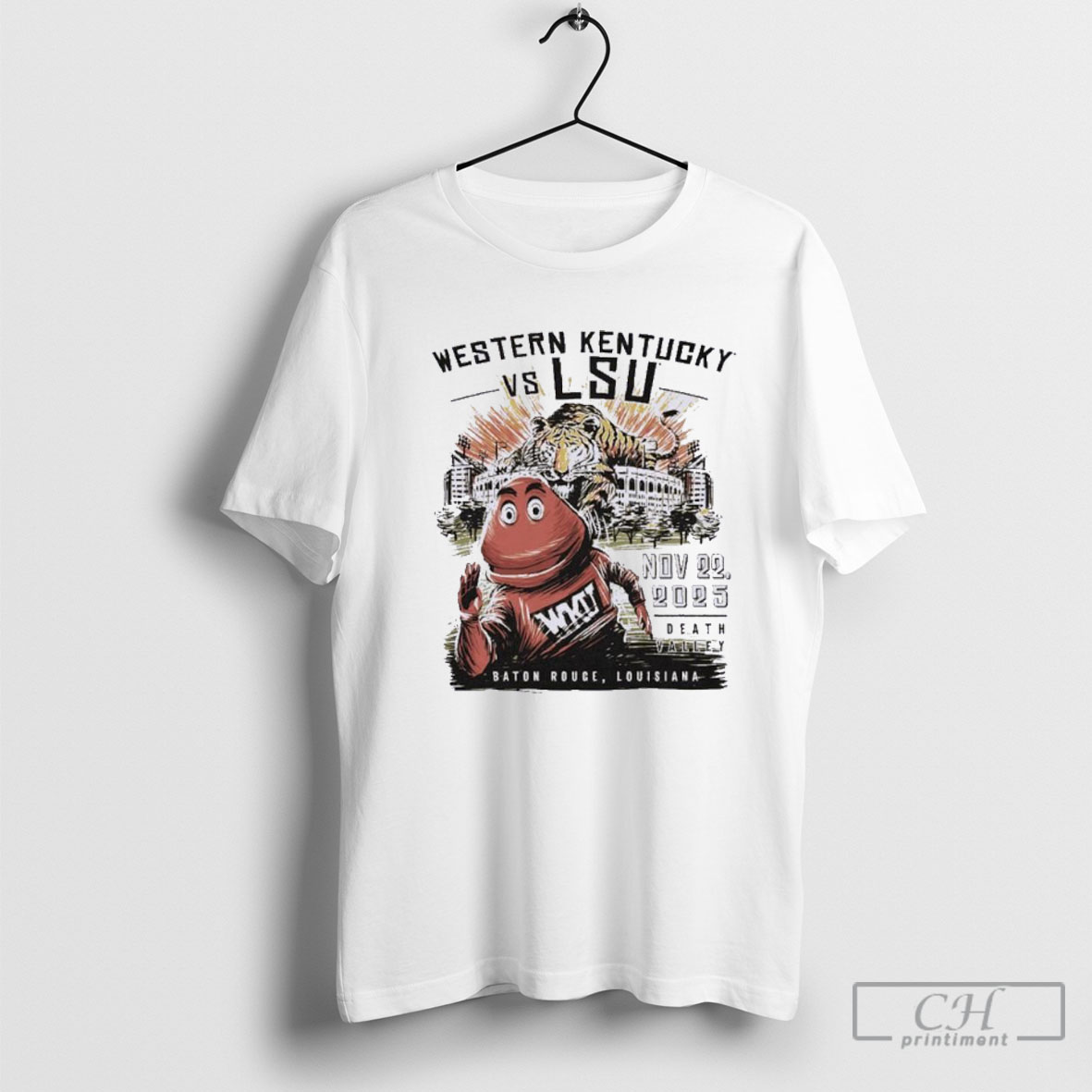 Lsu Vs Western Kentucky Game Day November 22 2025 T Shirt Sweater