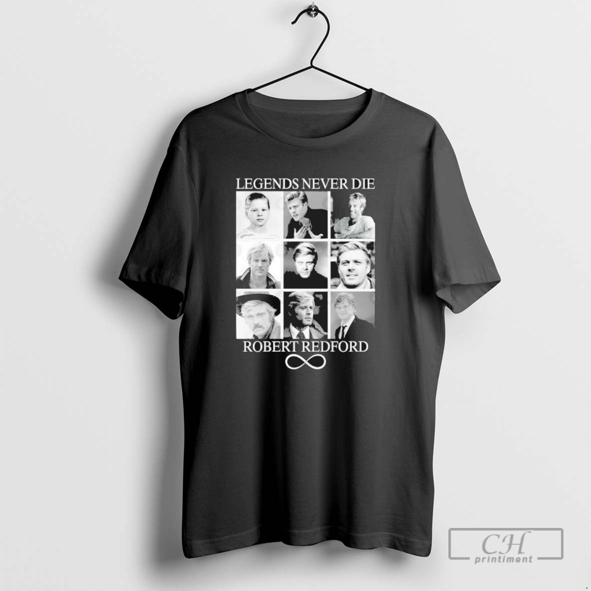 Legends Never Die Robert Redford Vintage T Shirt