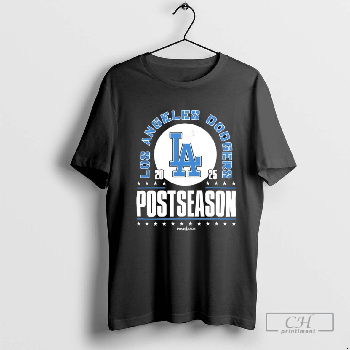 Los Angeles Dodgers 2025 Mlb Postseason T Shirt
