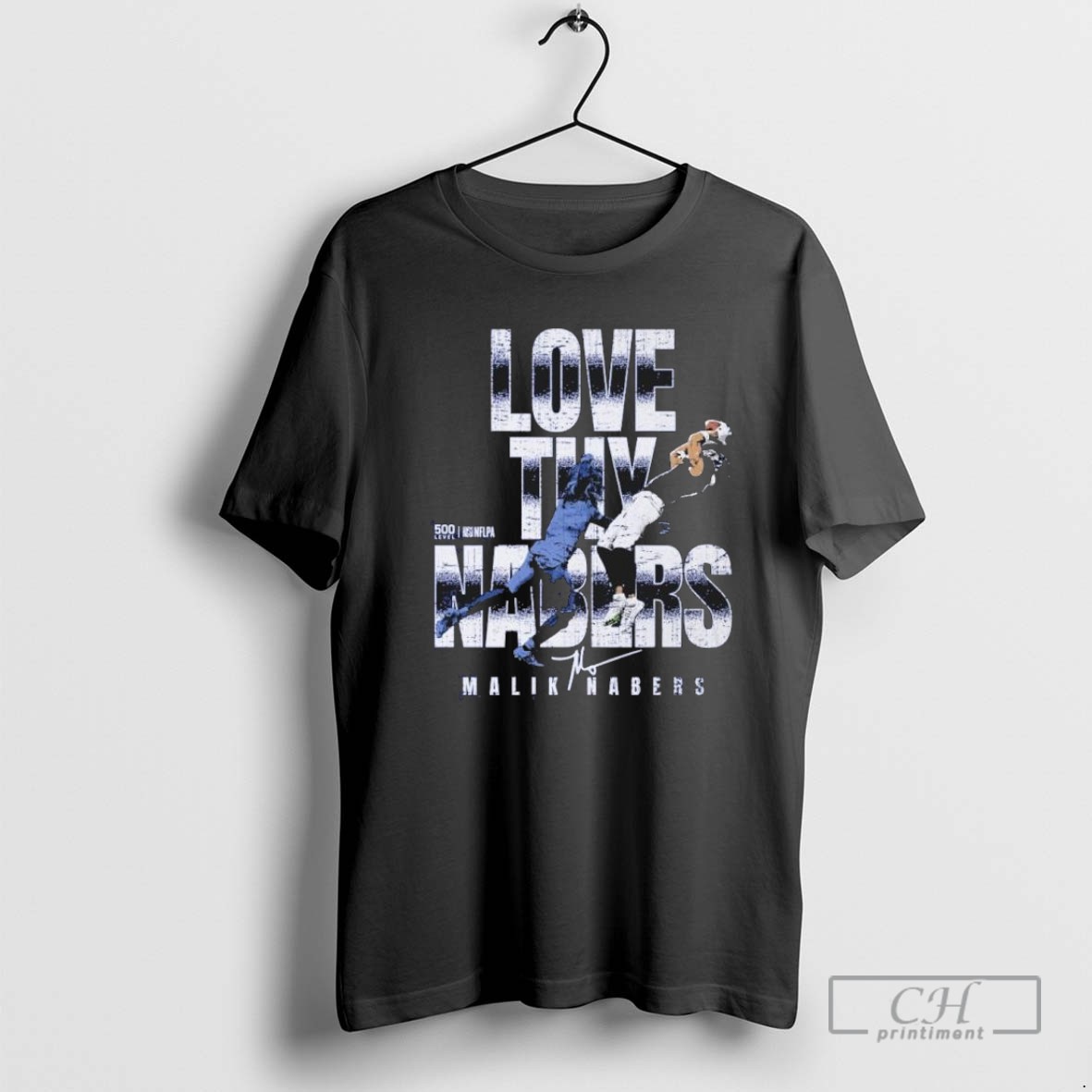 Malik Nabers New York Giants Love Thy Nabers T Shirt