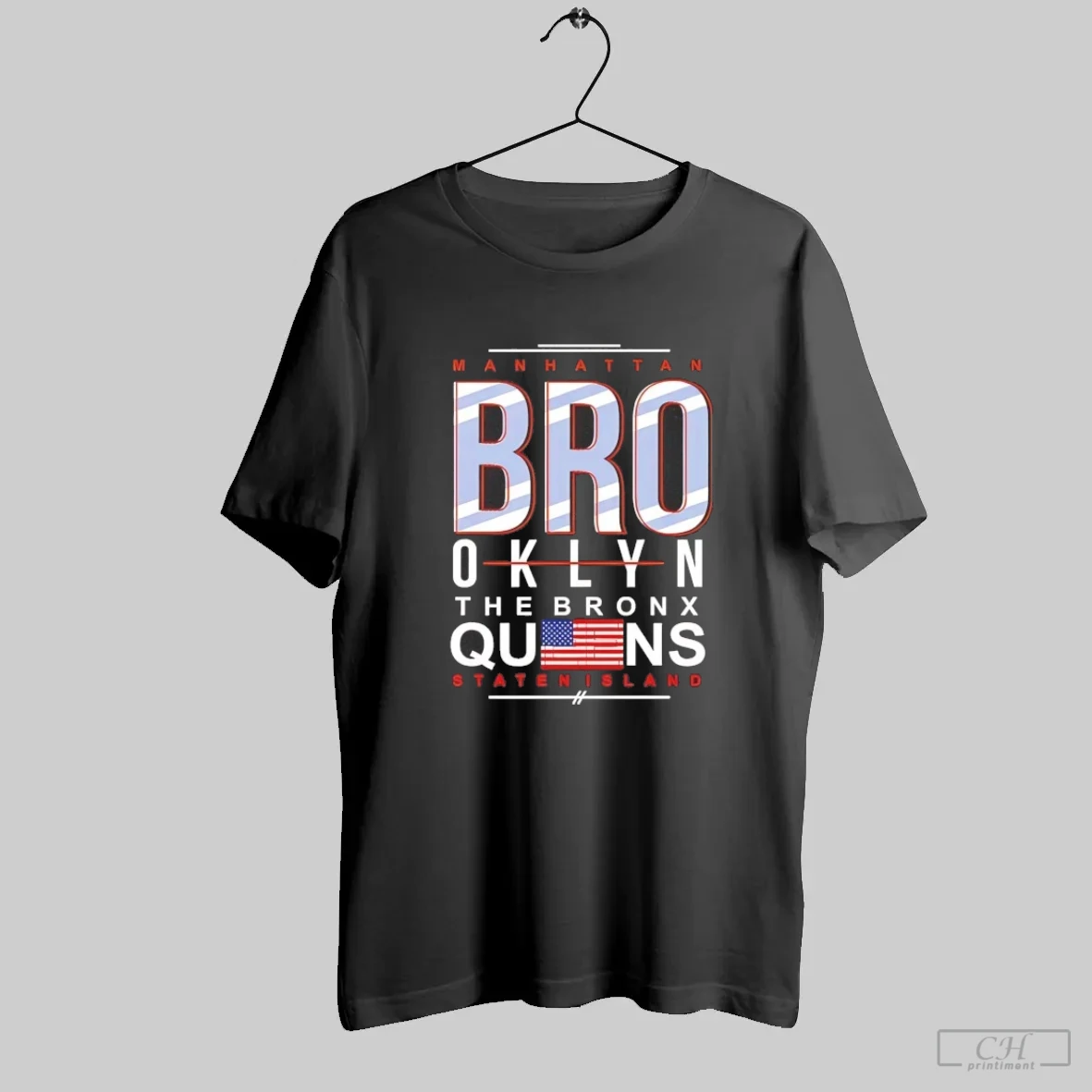 Manhattan Brooklyn The Bronx Queens Staten Island T Shirt Sweatshirt
