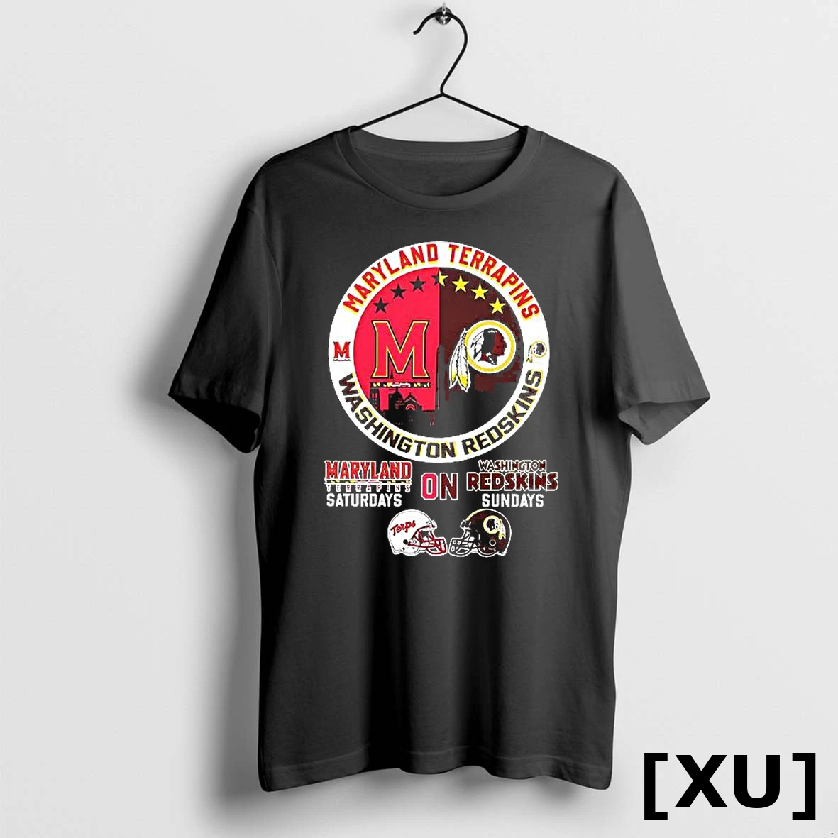 Maryland Terrapins On Saturdays Washington Redskins On Sundays Tshirts Sweater Hoodie
