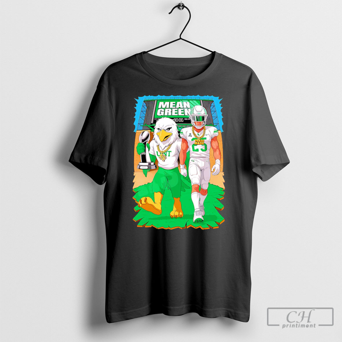 Mean Green Football Shirt Tee Hoodie