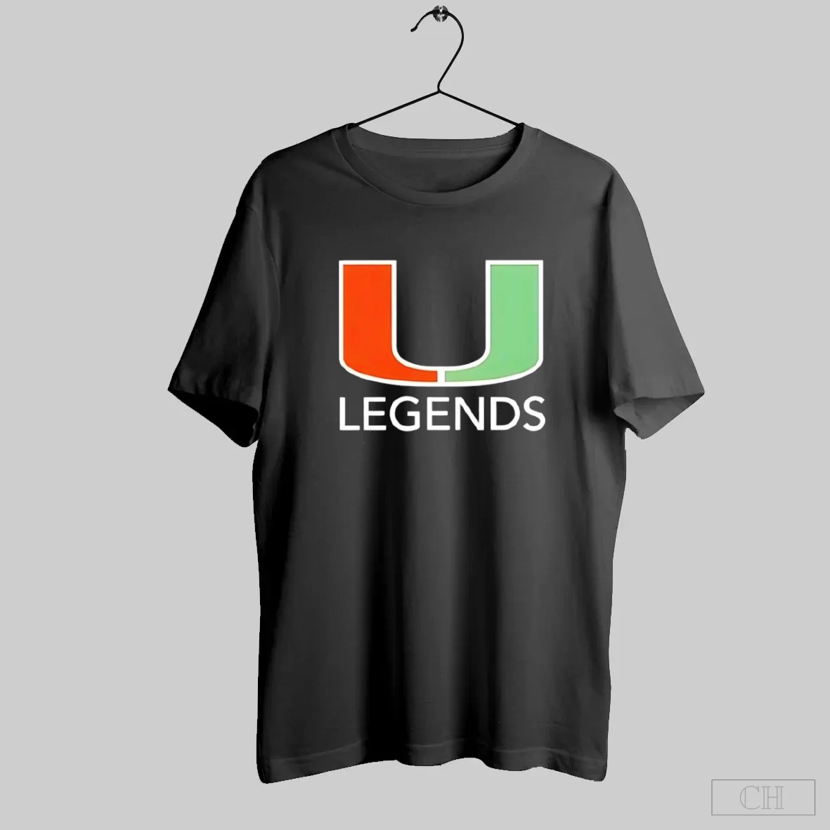 Miami Hurricanes Legends Logo Shirt Tee Hoodie