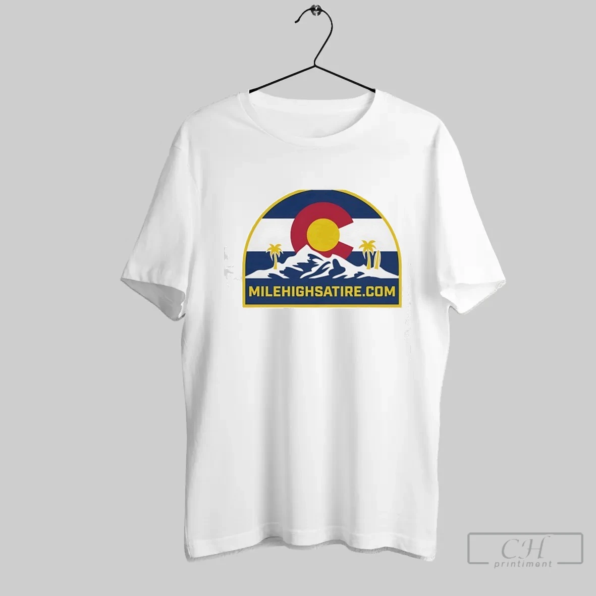 Mile High Satire Colorado Logo T Shirt Shirt