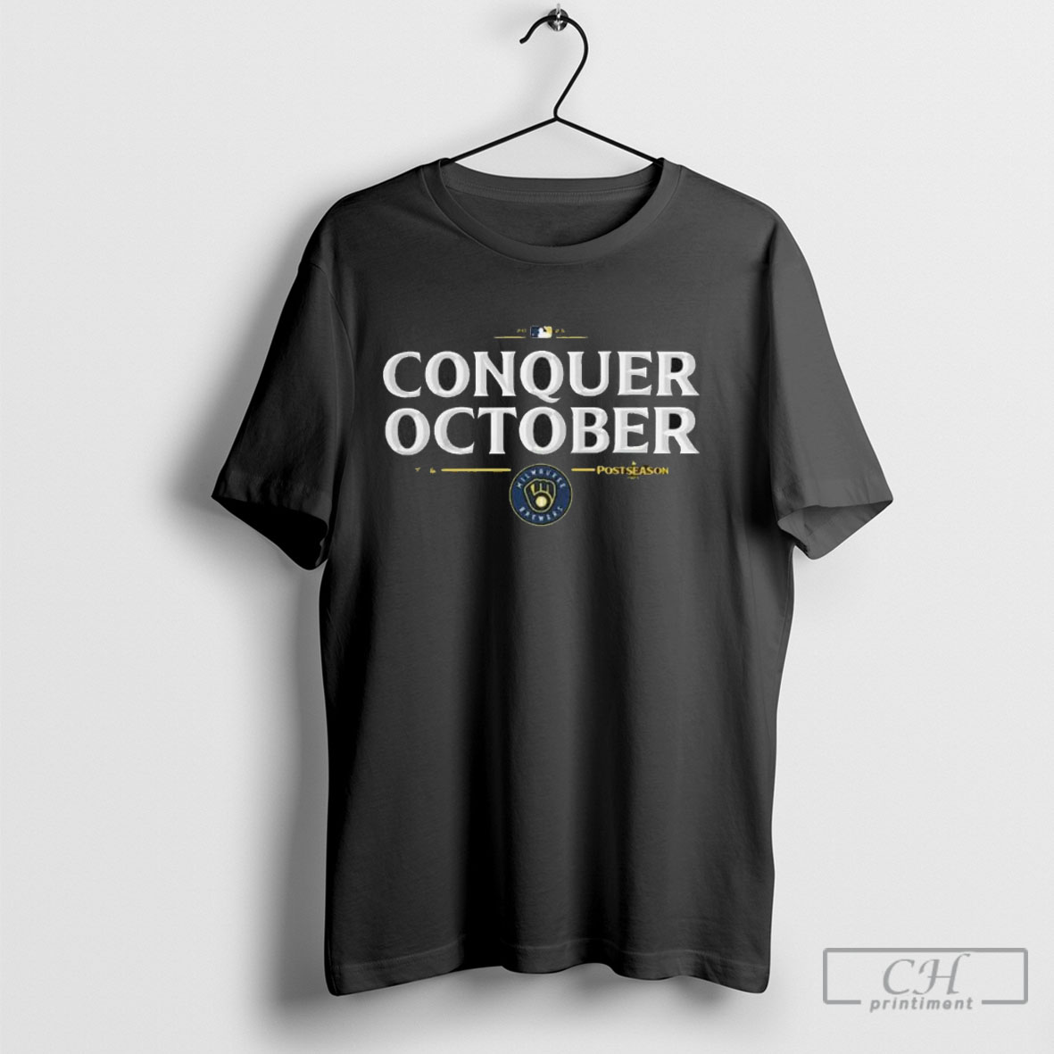 Milwaukee Brewers Conquer October 2025 Playoffs Shirt Sweater
