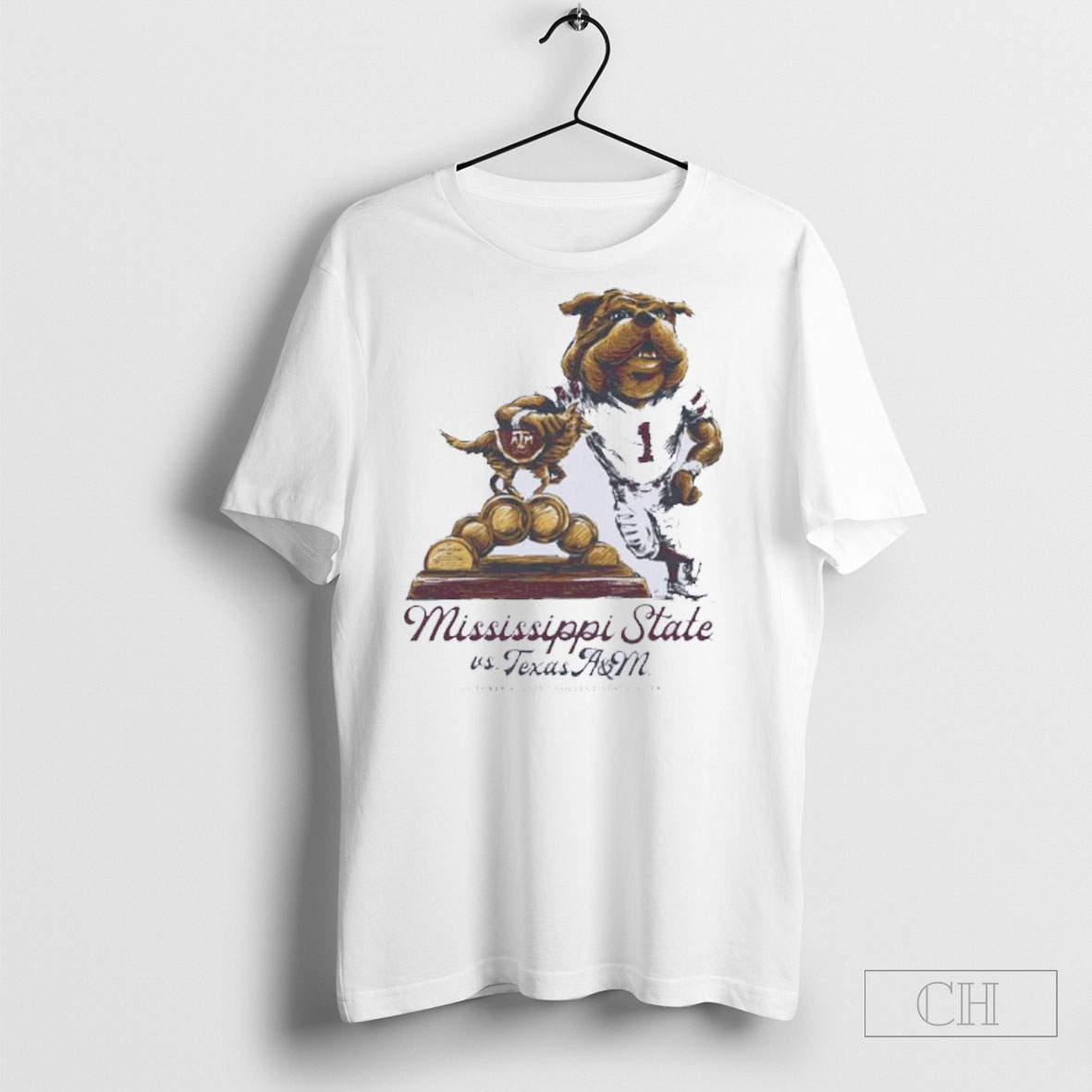 Mississippi State Bulldogs Vs Texas Am Aggies Game Day 2025 T Shirt Tee Shirt