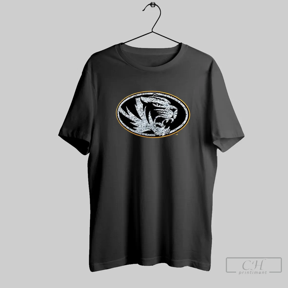Mizzou University Of Missouri Tigers Logo Retro T Shirt Shirt