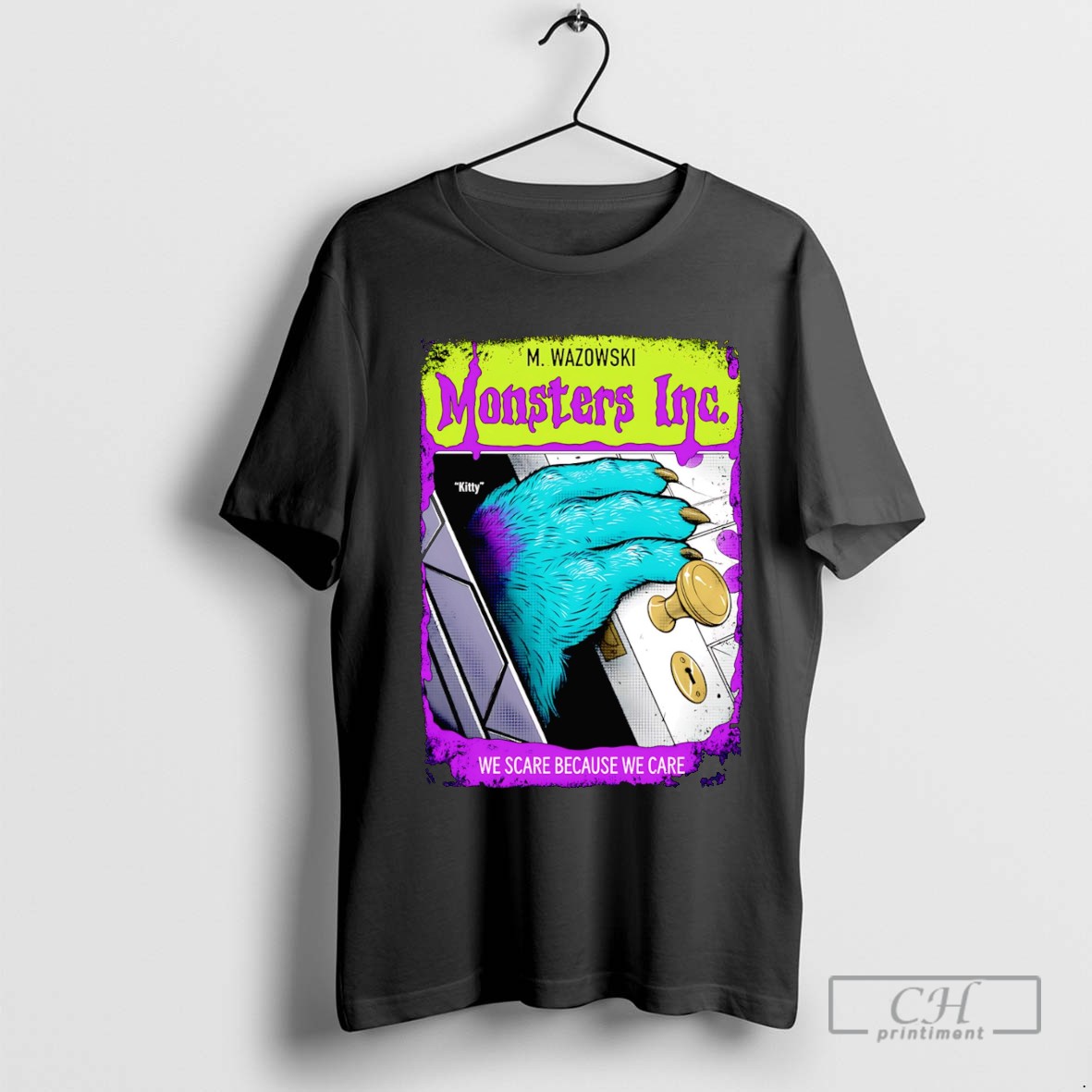 Monsters Inc We Scare Because We Care T Shirt Sweater