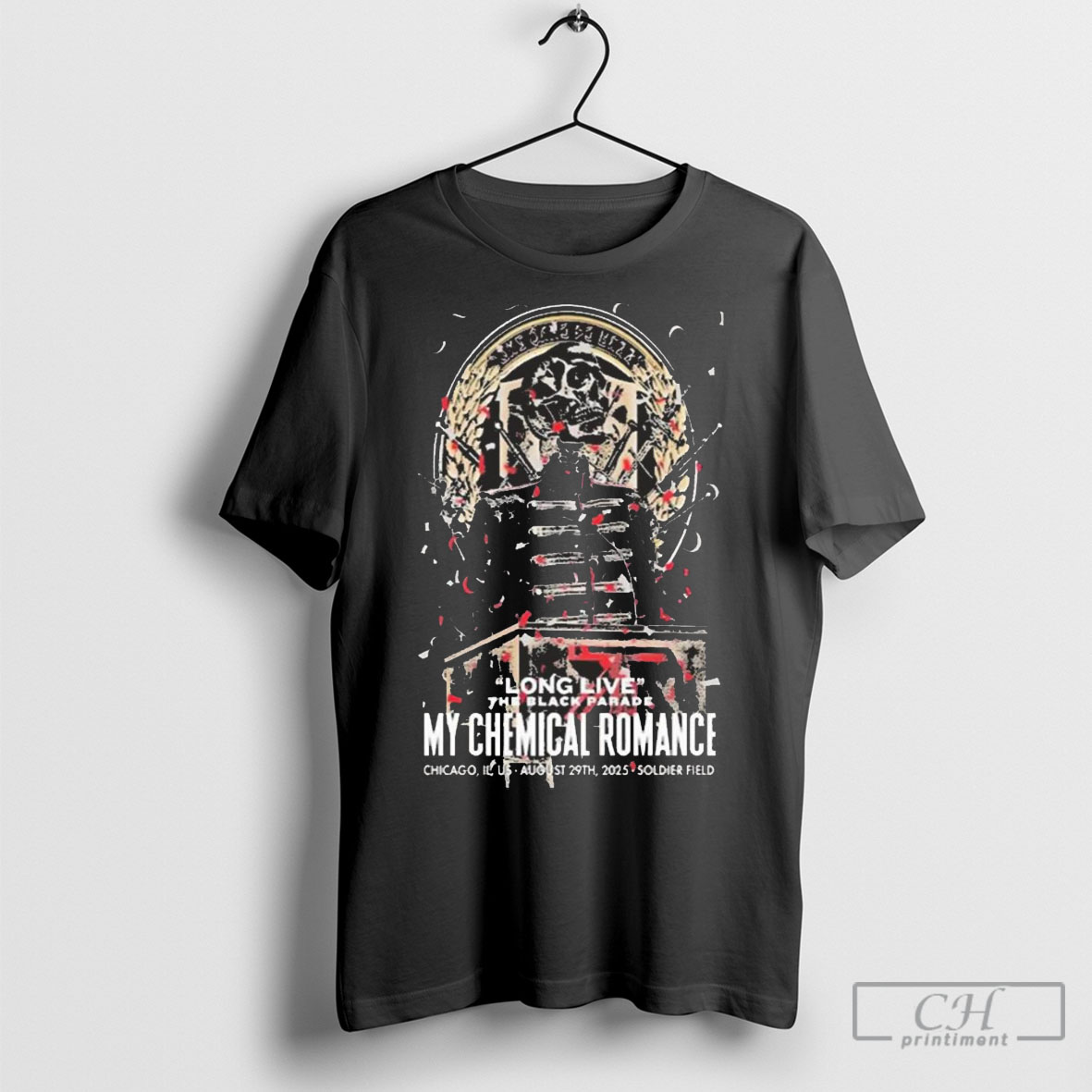 My Chemical Romance Chicago Il August 29 2025 Concert Shirt