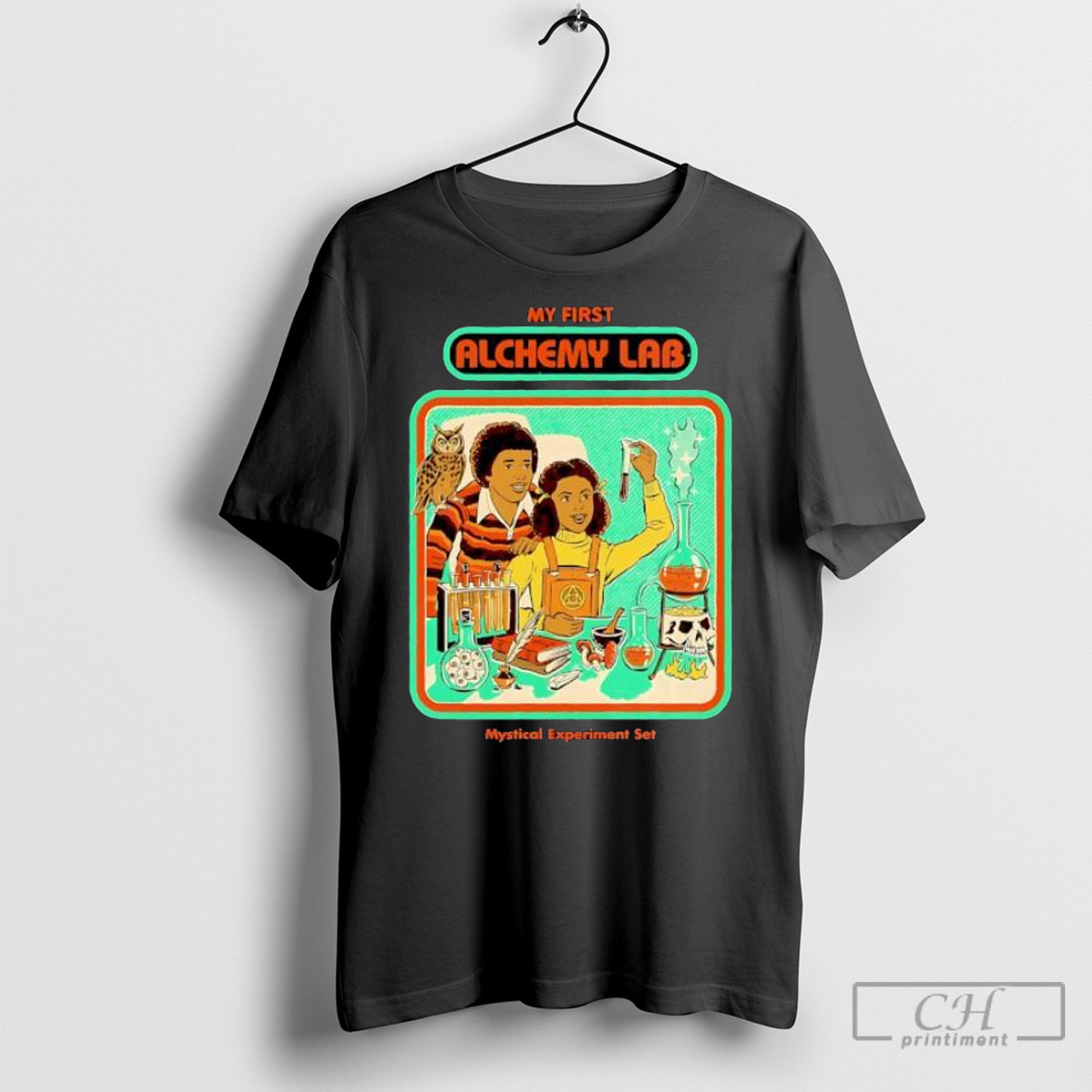 My First Alchemy Lab Mystical Experiment Set Retro 70s Kids Shirt Tee Hoodie