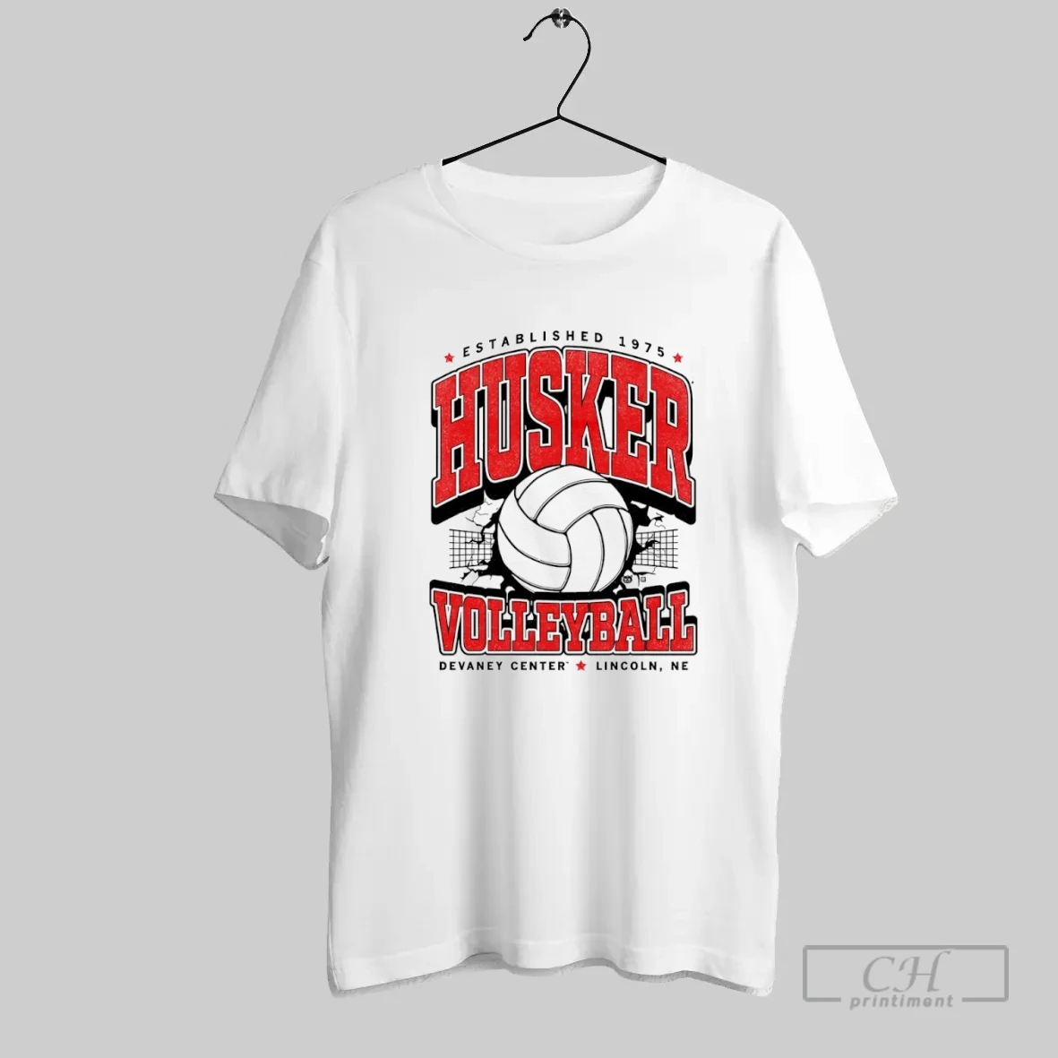 Nebraska Husker Volleyball Devaney Center Lincoln Ne T Shirt