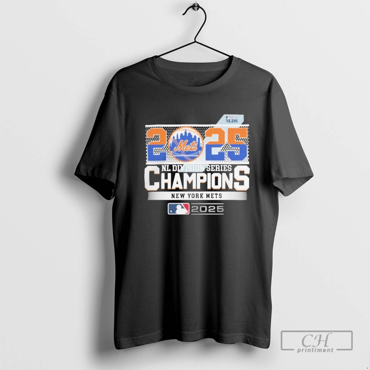 New York Mets 2025 Mlb Postseason Nl Division Series Champions Celebration T Shirt