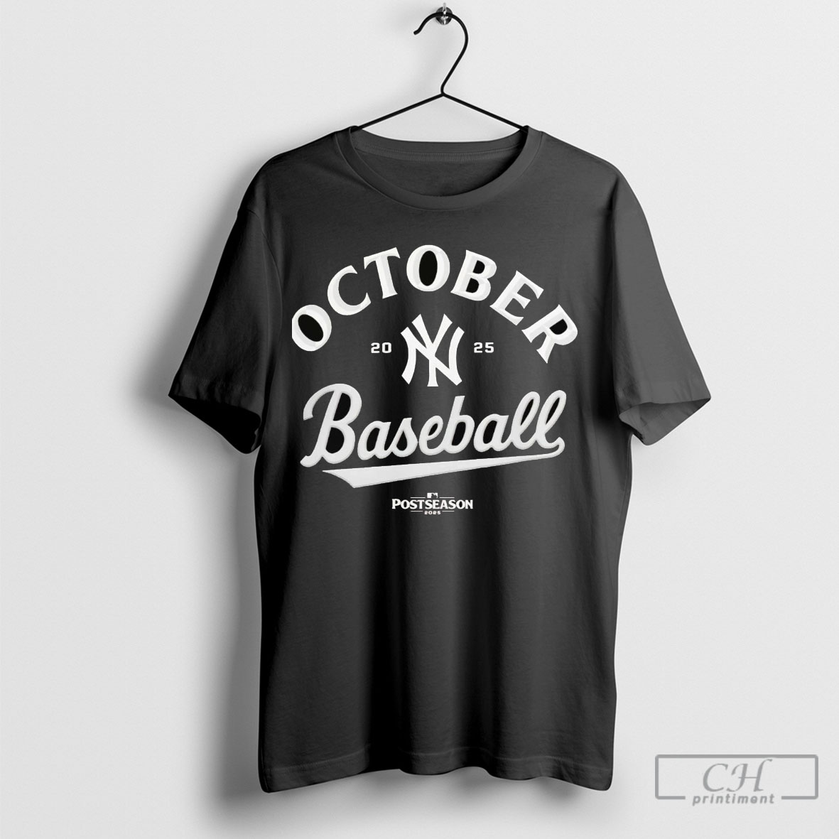 New York Yankees October Baseball 2025 Mlb Postseason Shirt Sweater