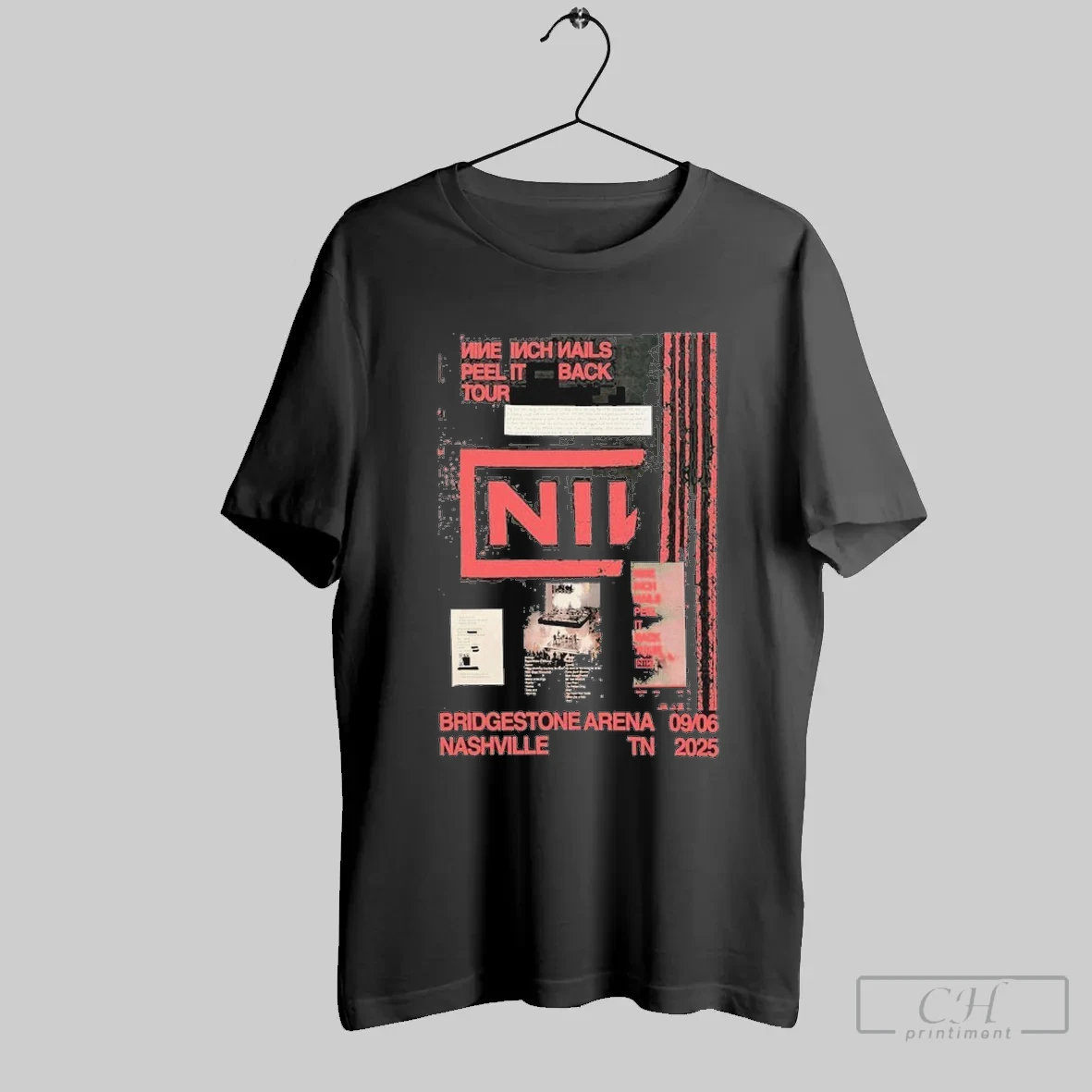 Nine Inch Nails September 6 2025 Nashville Tn T Shirt Shirt