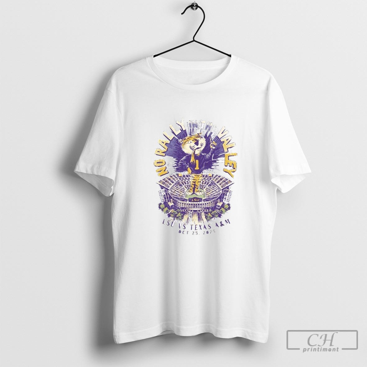 No Rally In The Valley Lsu Vs Texas Am Game Day 2025 Shirt Sweater