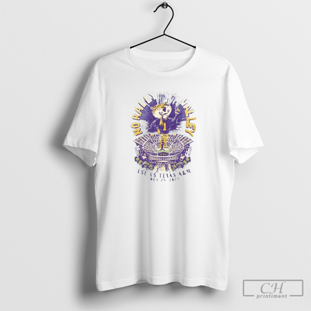 No Rally In The Valley Lsu Vs Texas Am Game Day 2025 T Shirt Sweater