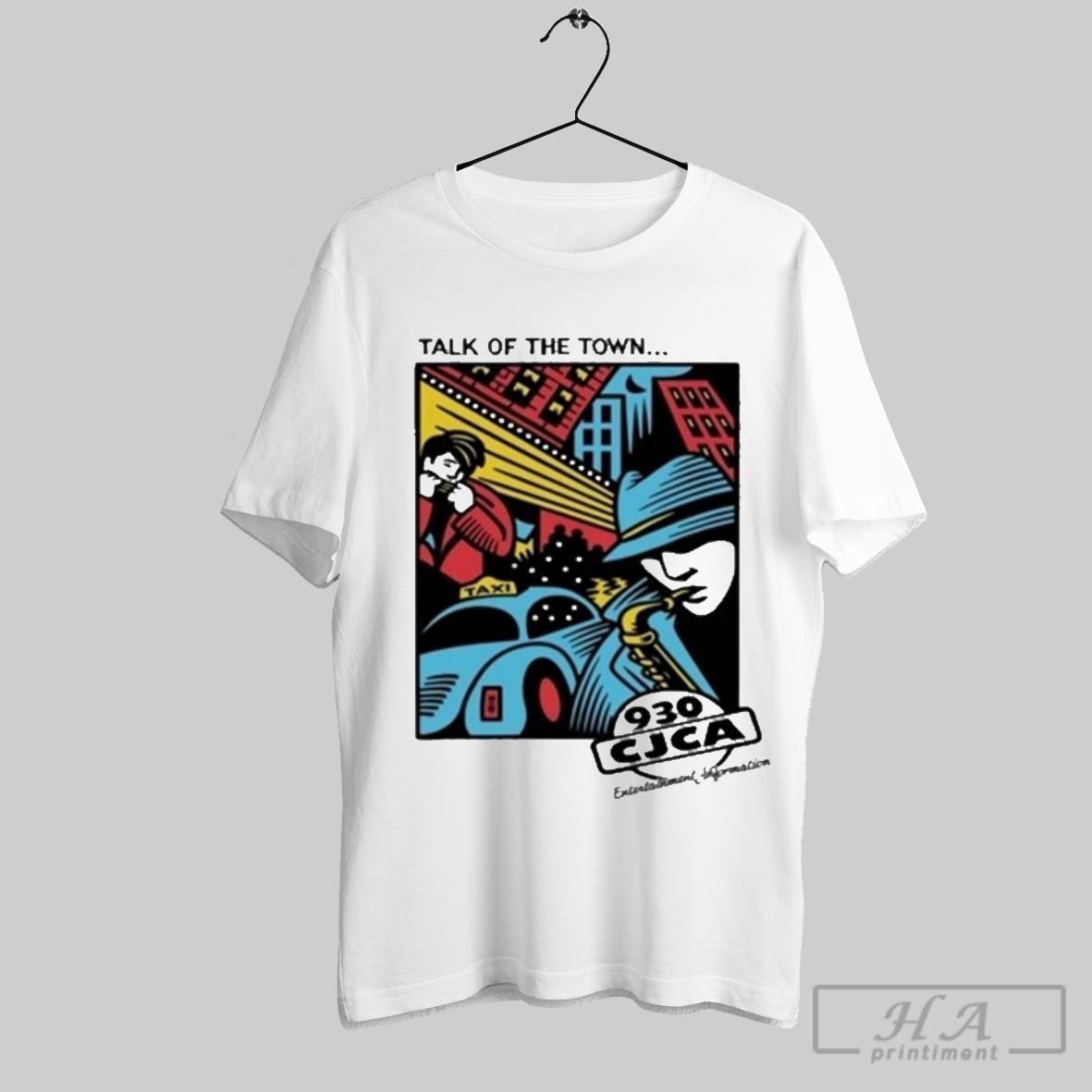 Official 930 Cjca Radio Talk Of The Town Tee Shirt