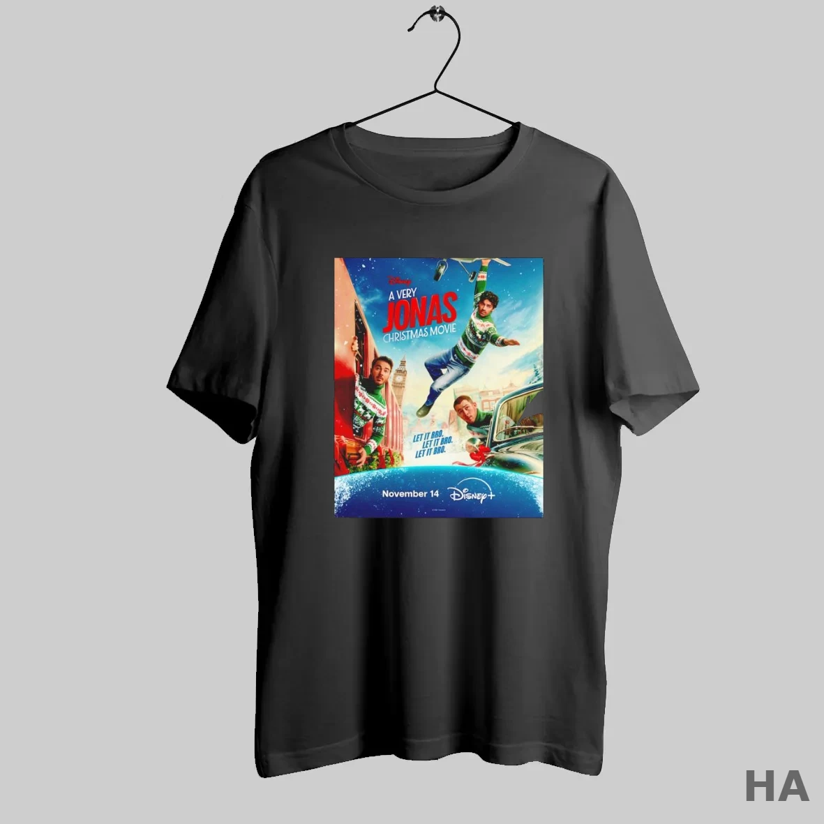 Official A Very Jonas Christmas Movie November 14 T Shirt