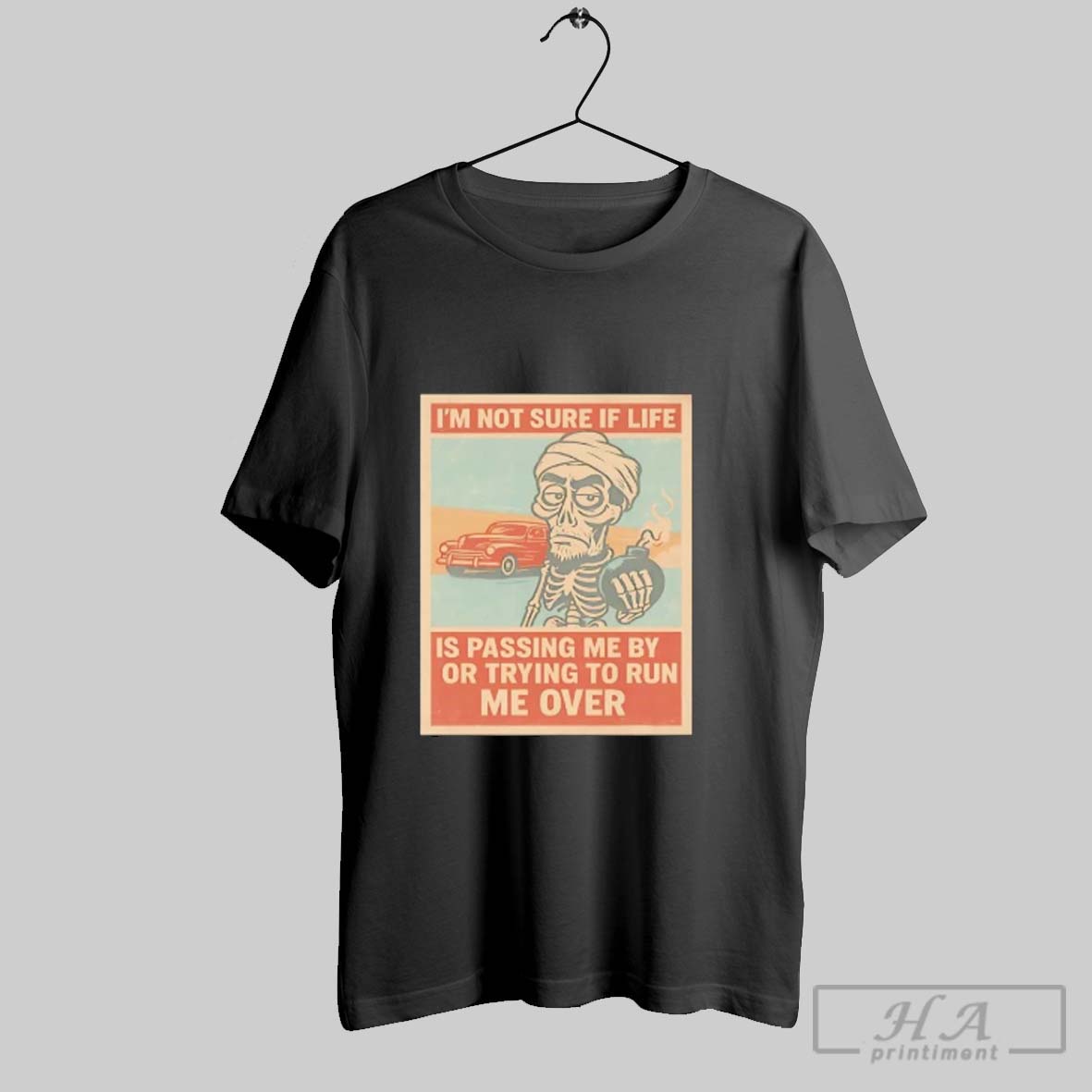 Official Achmed Im Not Sure If Life Is Passing Me Tee Shirt