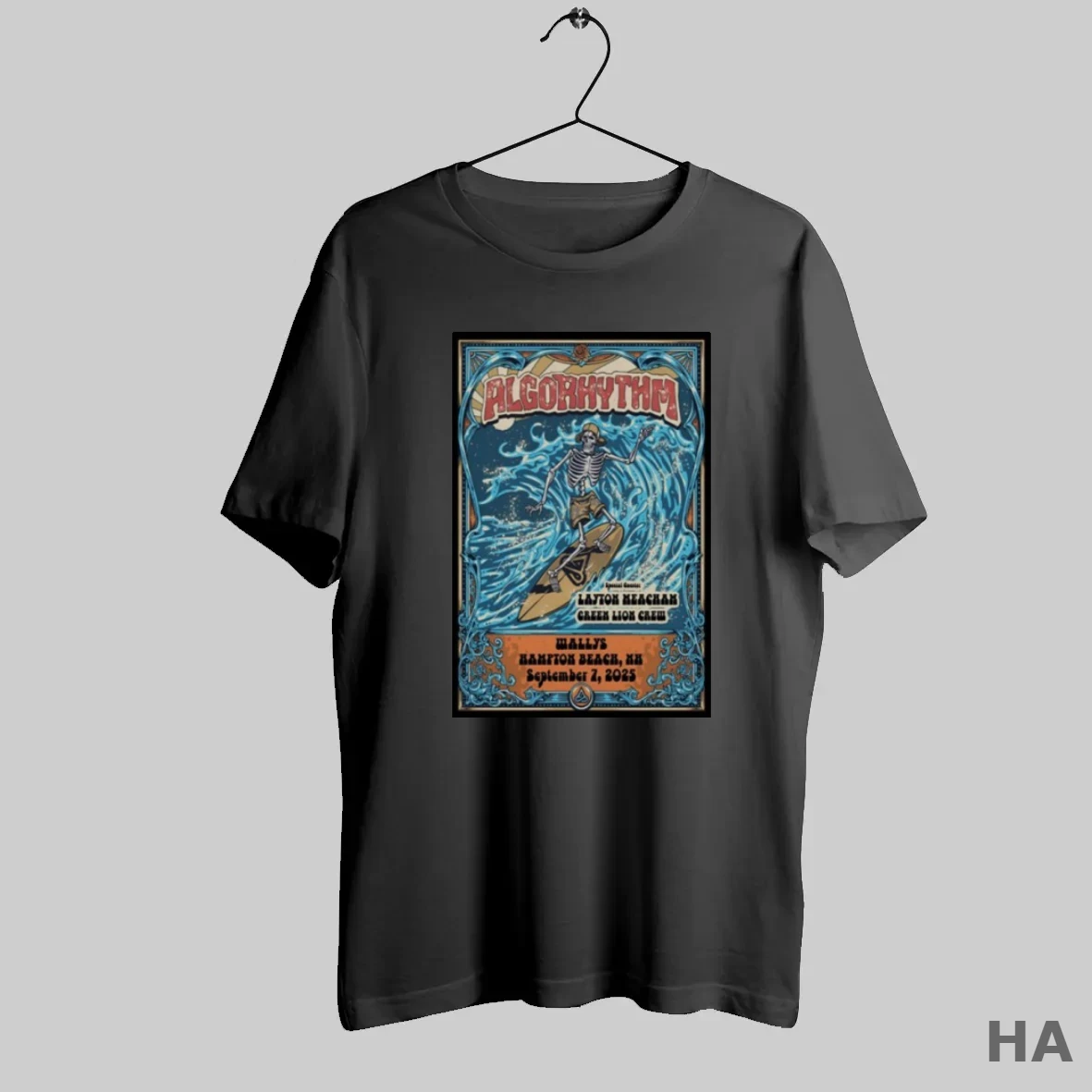 Official Algorhythm 9 7 2025 Hampton Nh T Shirt