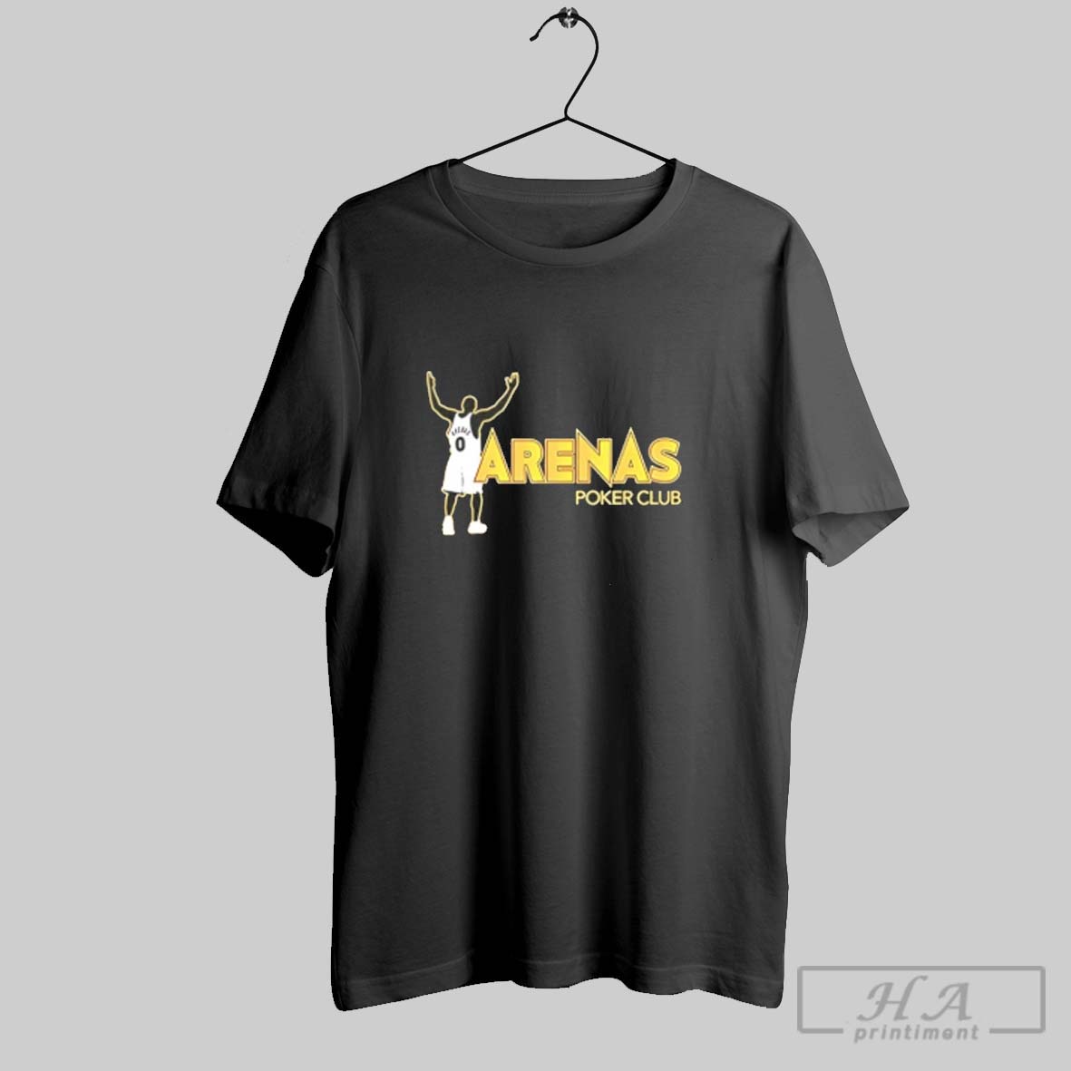 Official Arenas Poker Club Gilbert Arenas Tee Shirt