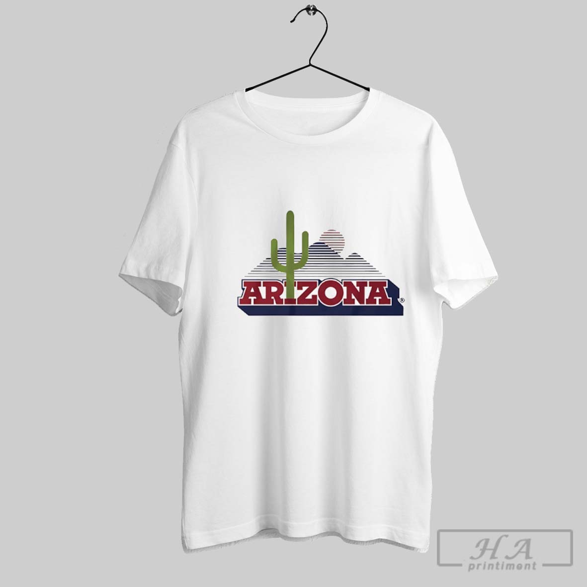 Official Arizona Wildcats Basketball Cactus Logo Shirt