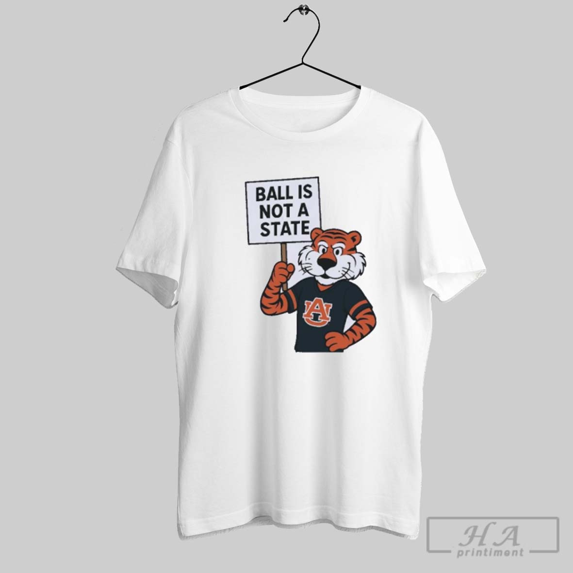 Official Auburn Tigers Ball Is Not A State Beat Ball State Shirt