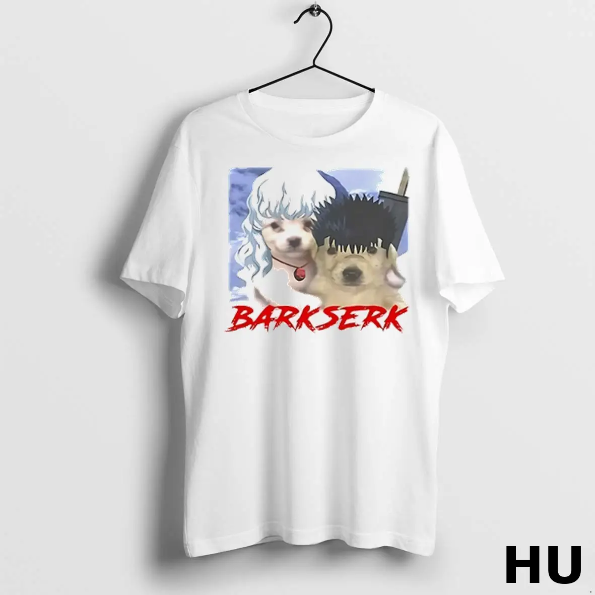 Official Barkserk Retro Anime Dogs T Shirt Sweatshirt