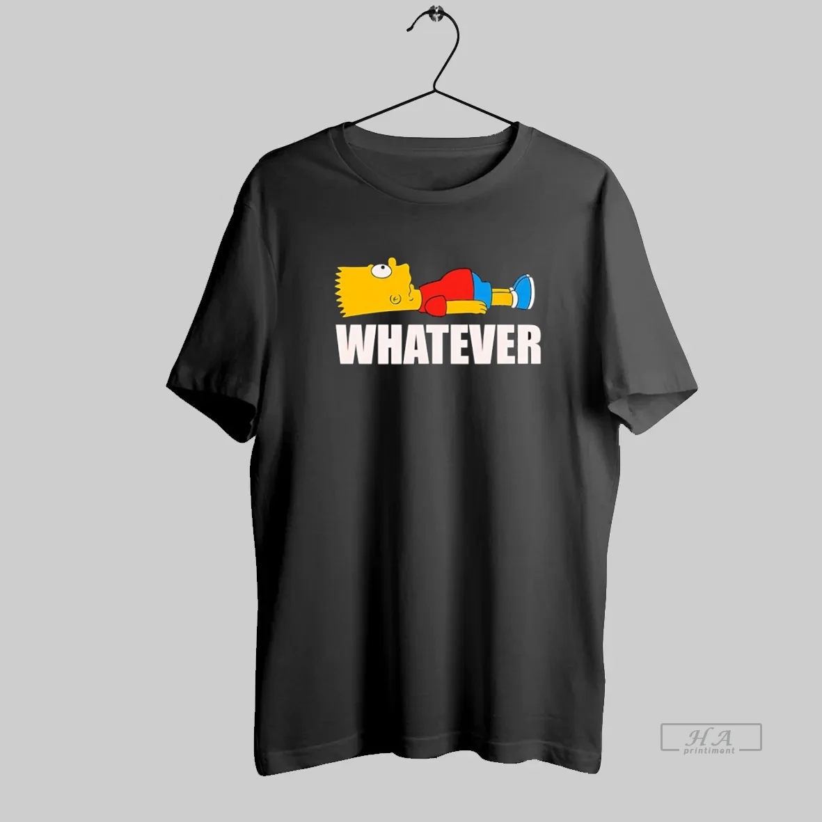 Official Bart Simpson Whatever T Shirt