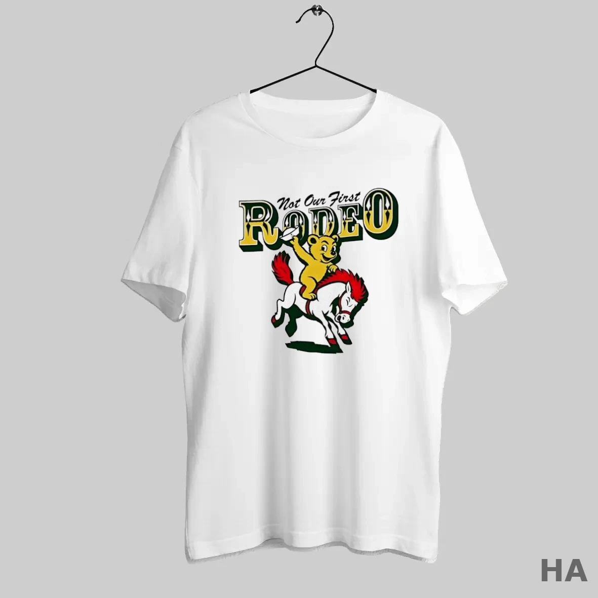 Official Baylor Bears Vs Smu Mustangs Not Our First Rodeo T Shirt