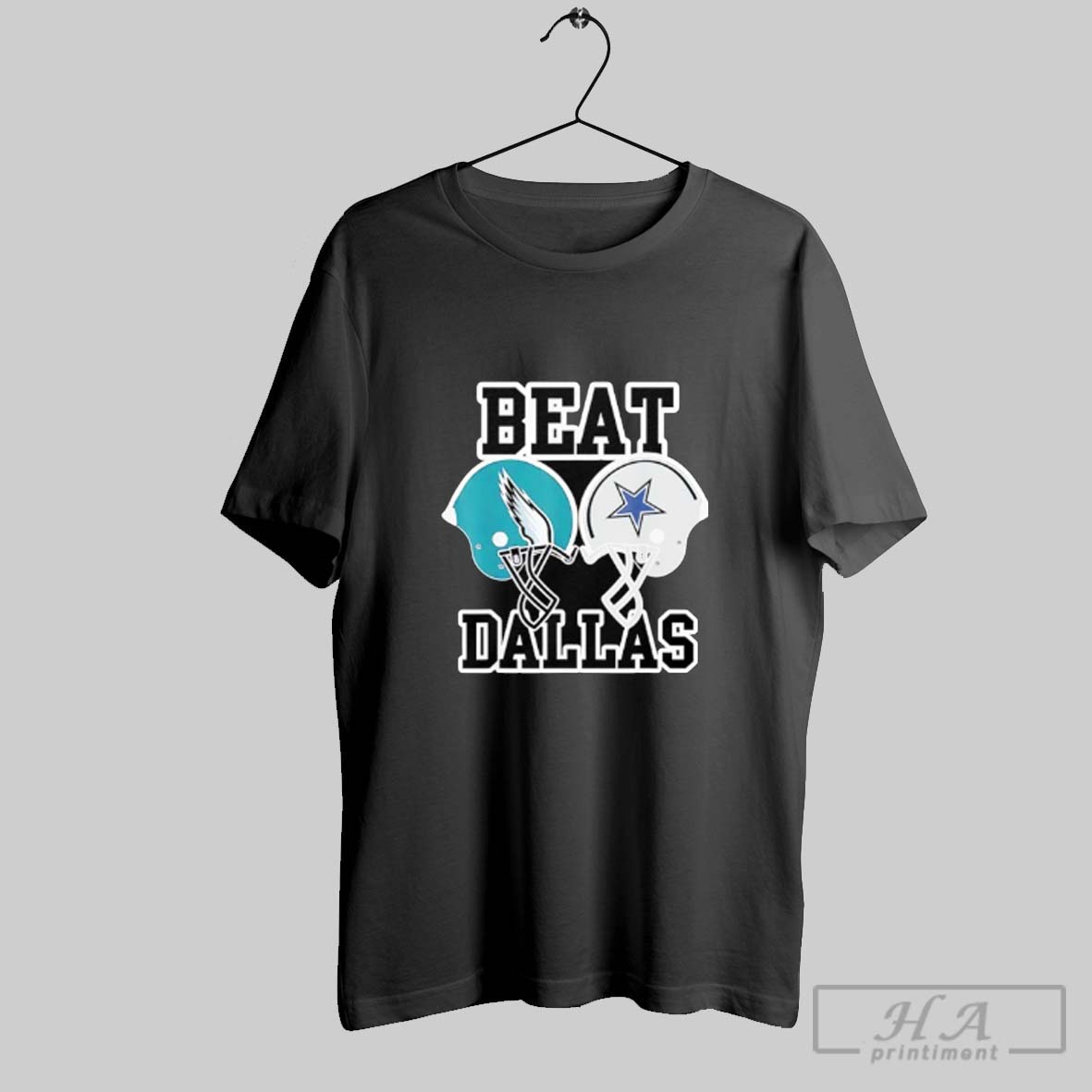 Official Beat Philadelphia Eagles Vs Dallas Cowboy Helmets Shirt
