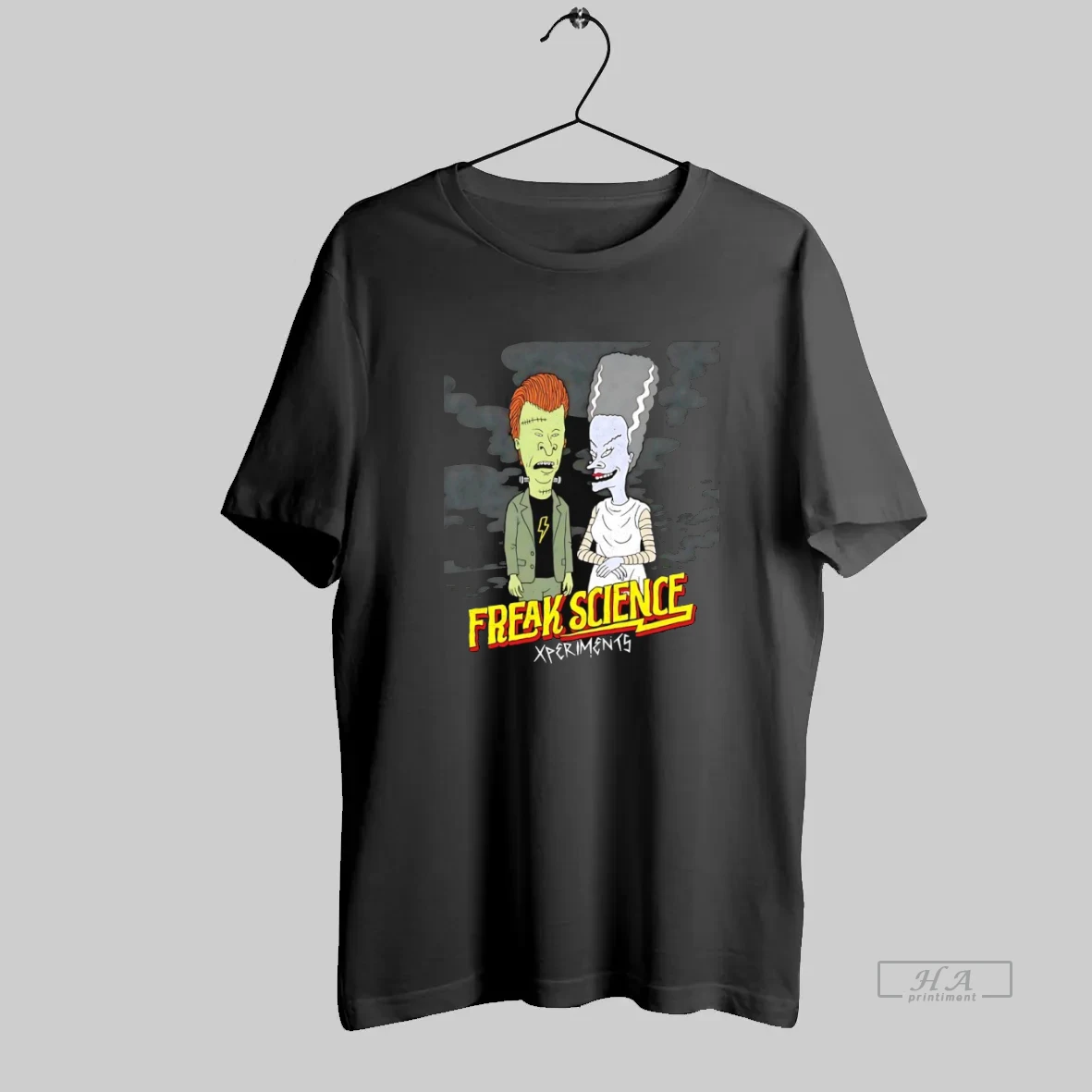 Official Beavis And Butt Head Freak Science Xperiments T Shirt