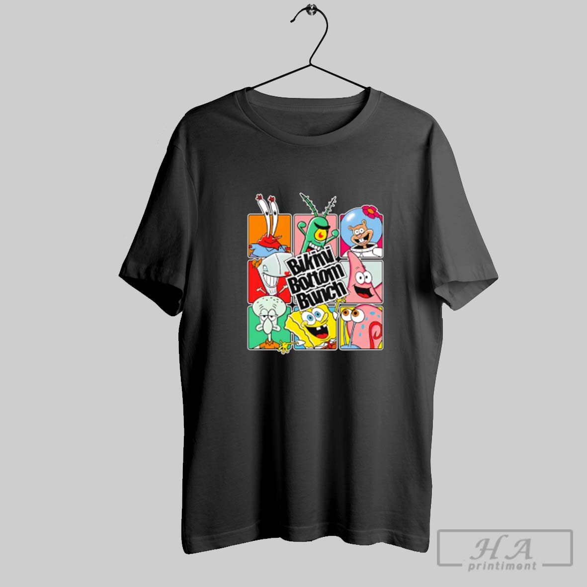 Official Bikini Bottom Bunch X The Brady Bunch Shirt