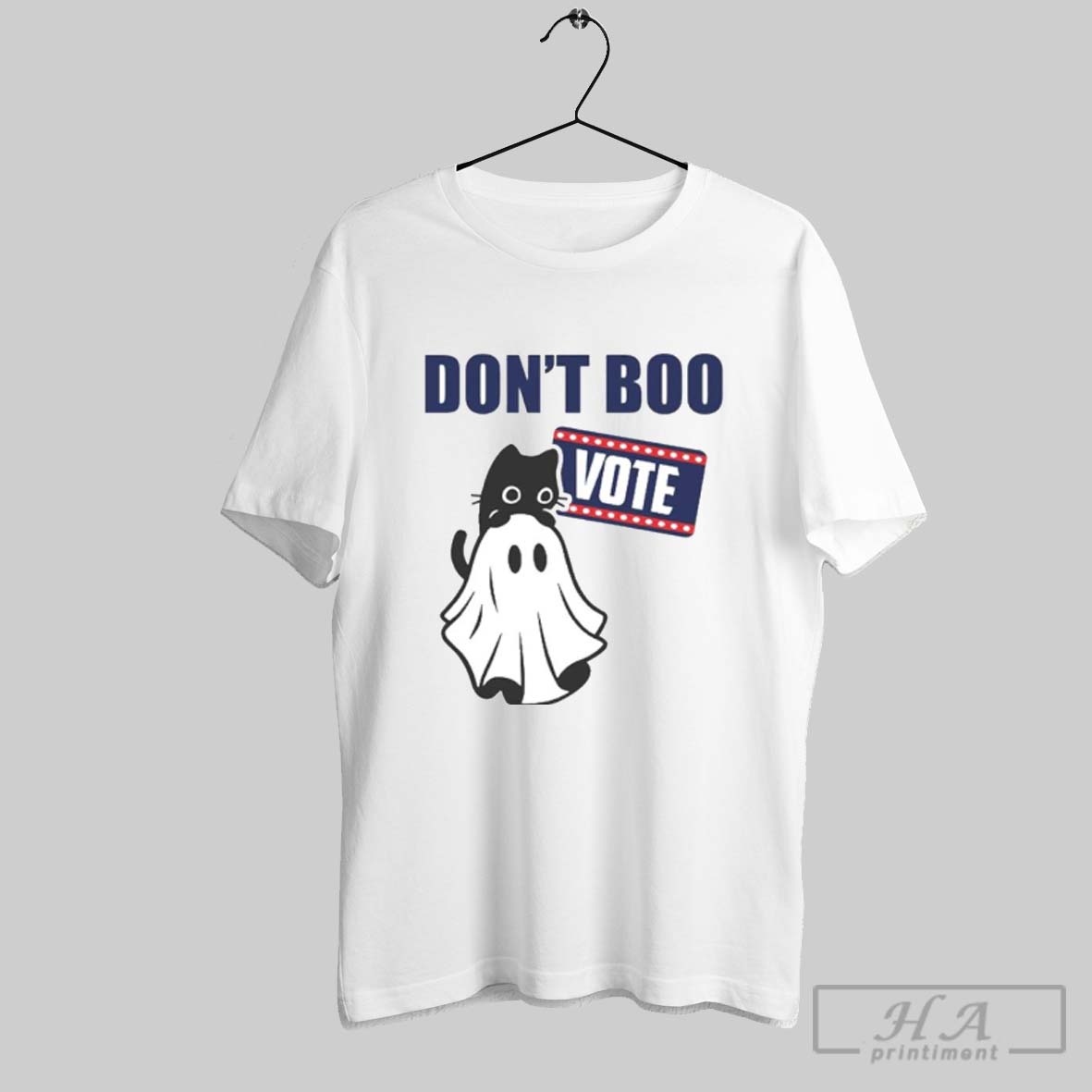 Official Black Cat Dont Boo Vote 2024 Ornament Ornament Tee Shirt
