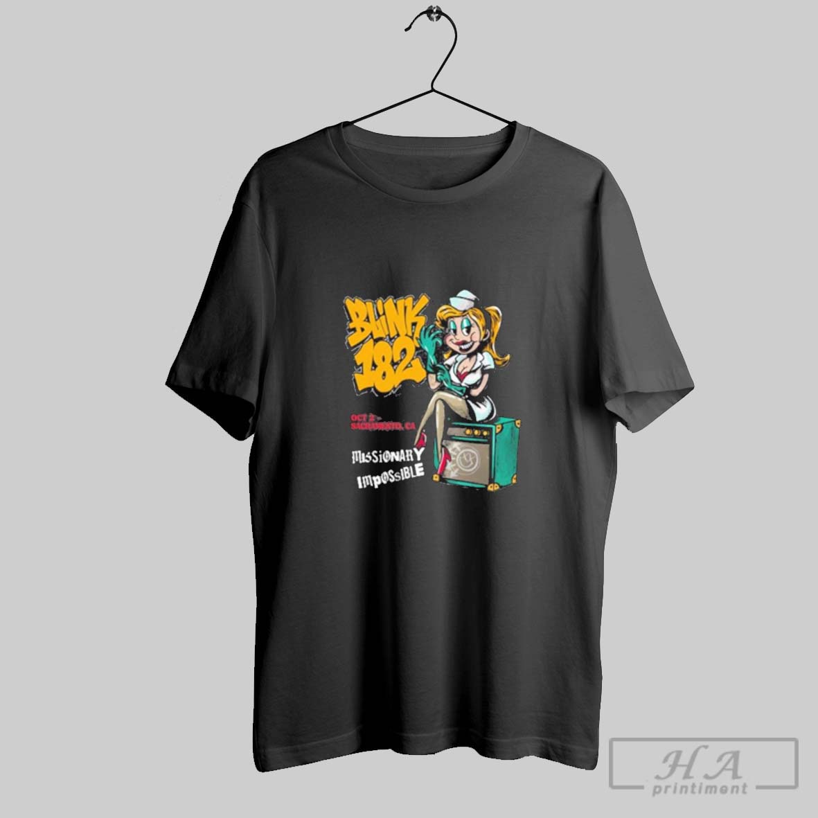 Official Blink 182 Event Aftershock Festival Sacramento Ca October 2 2025 Shirt Shirt