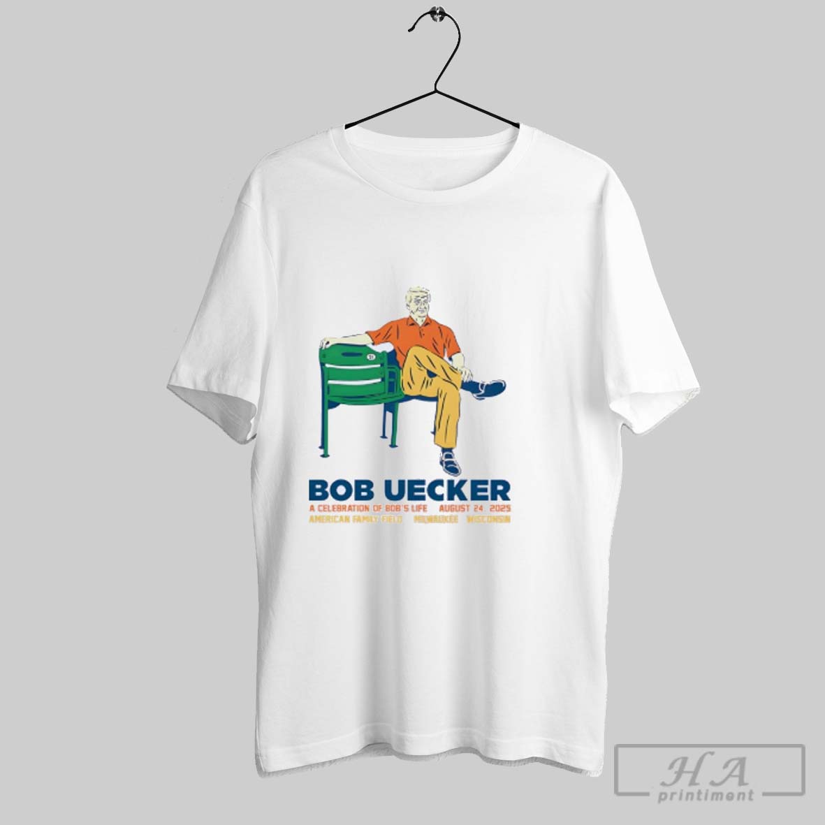 Official Bob Uecker A Celebration Of Bobs Life August 25 2025 T Shirt Tee Shirt